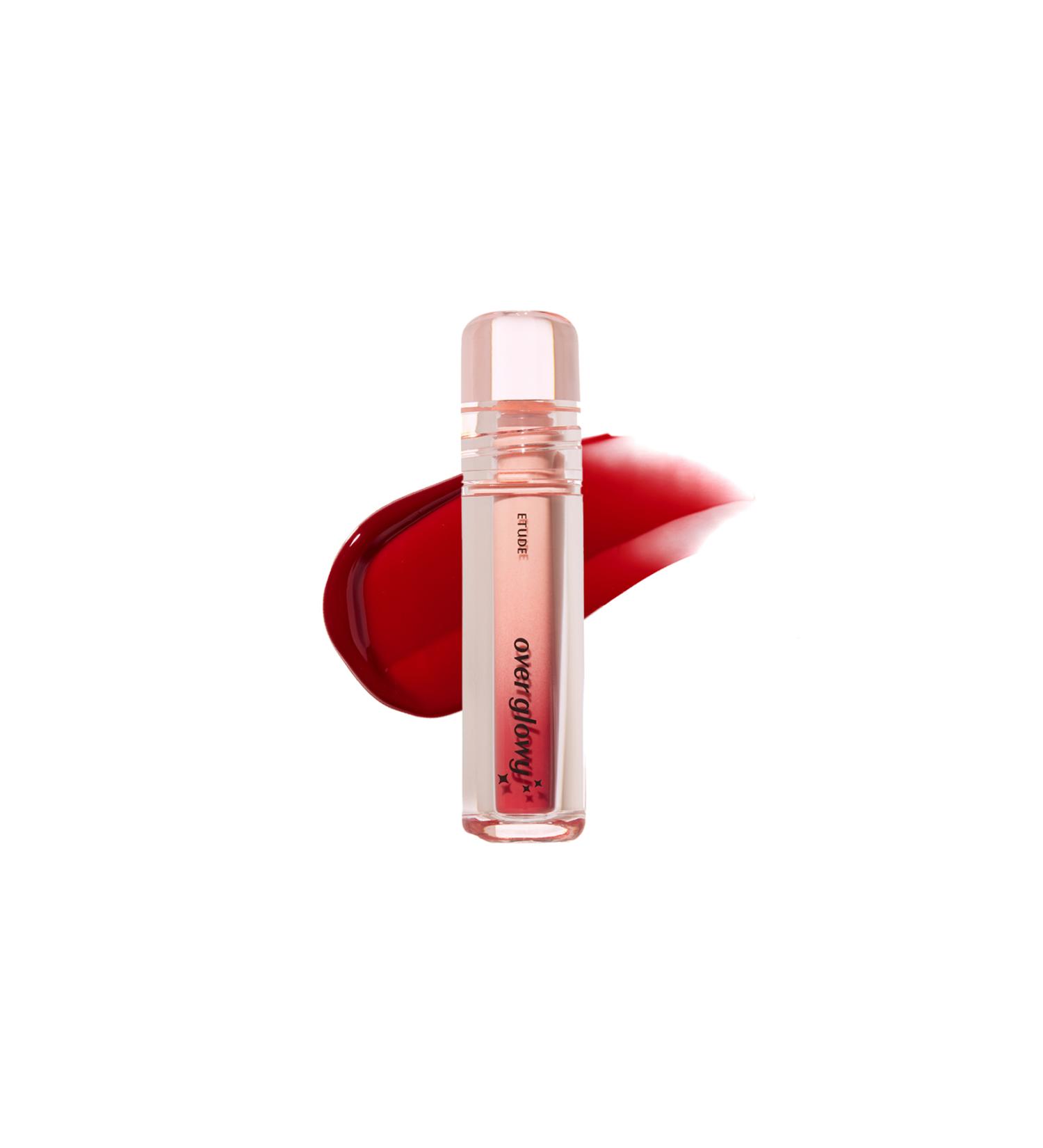 ETUDE Not Bad Overglowy Tint / Voluminous Shiny Lip Appearance Tint - 09 Fake Red - Buy Online on GoSupps.com