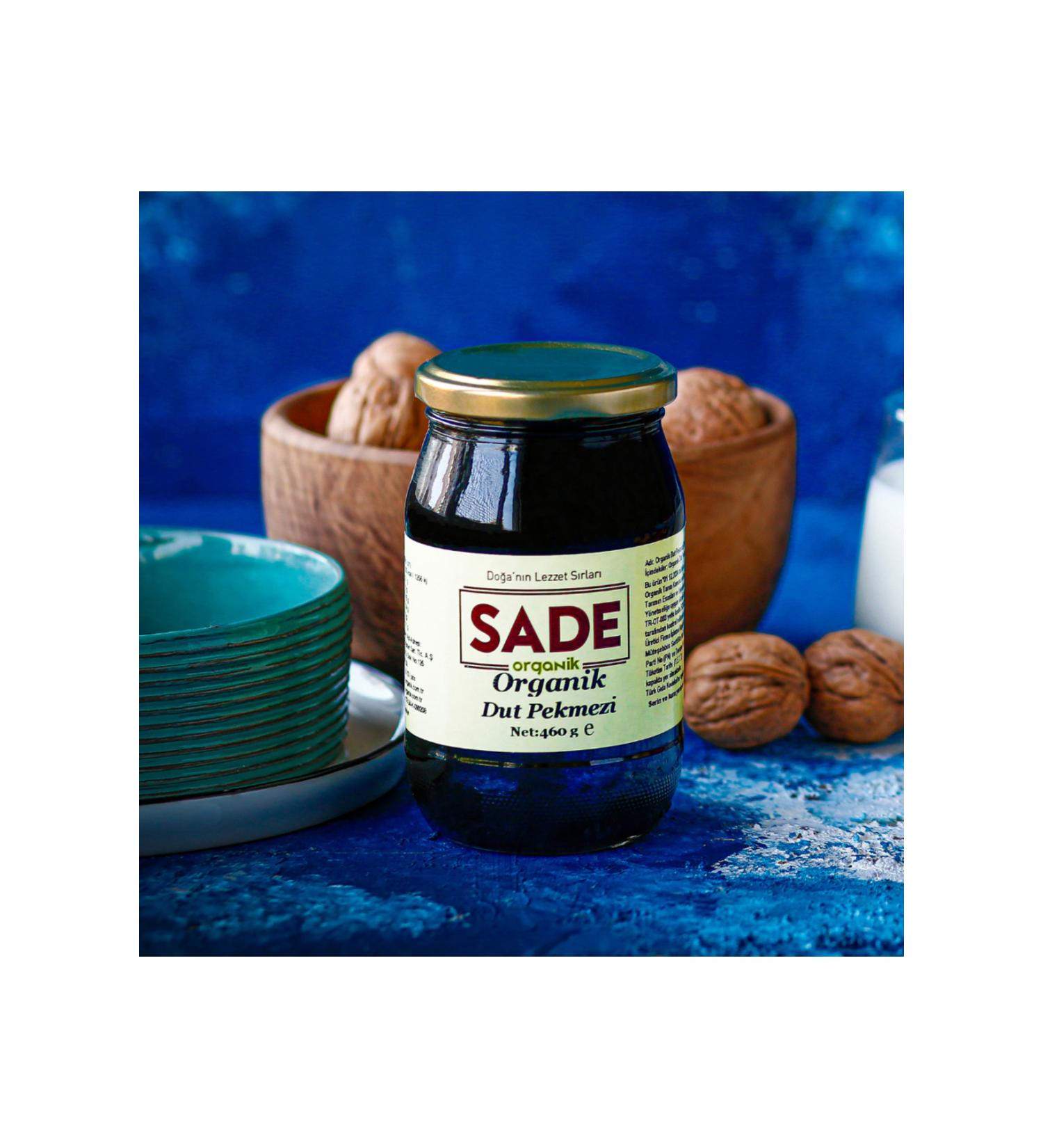 SADE Organic x 2 Jar Mulberry Molasses 460 gr
