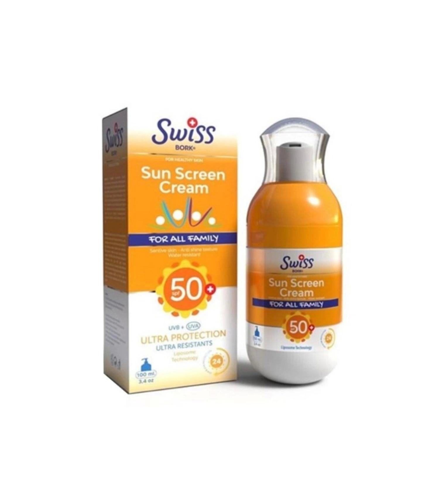 Bork Swiss Natural Swiss Bork Anti-Spot Sun Cream Spf50 100 ml