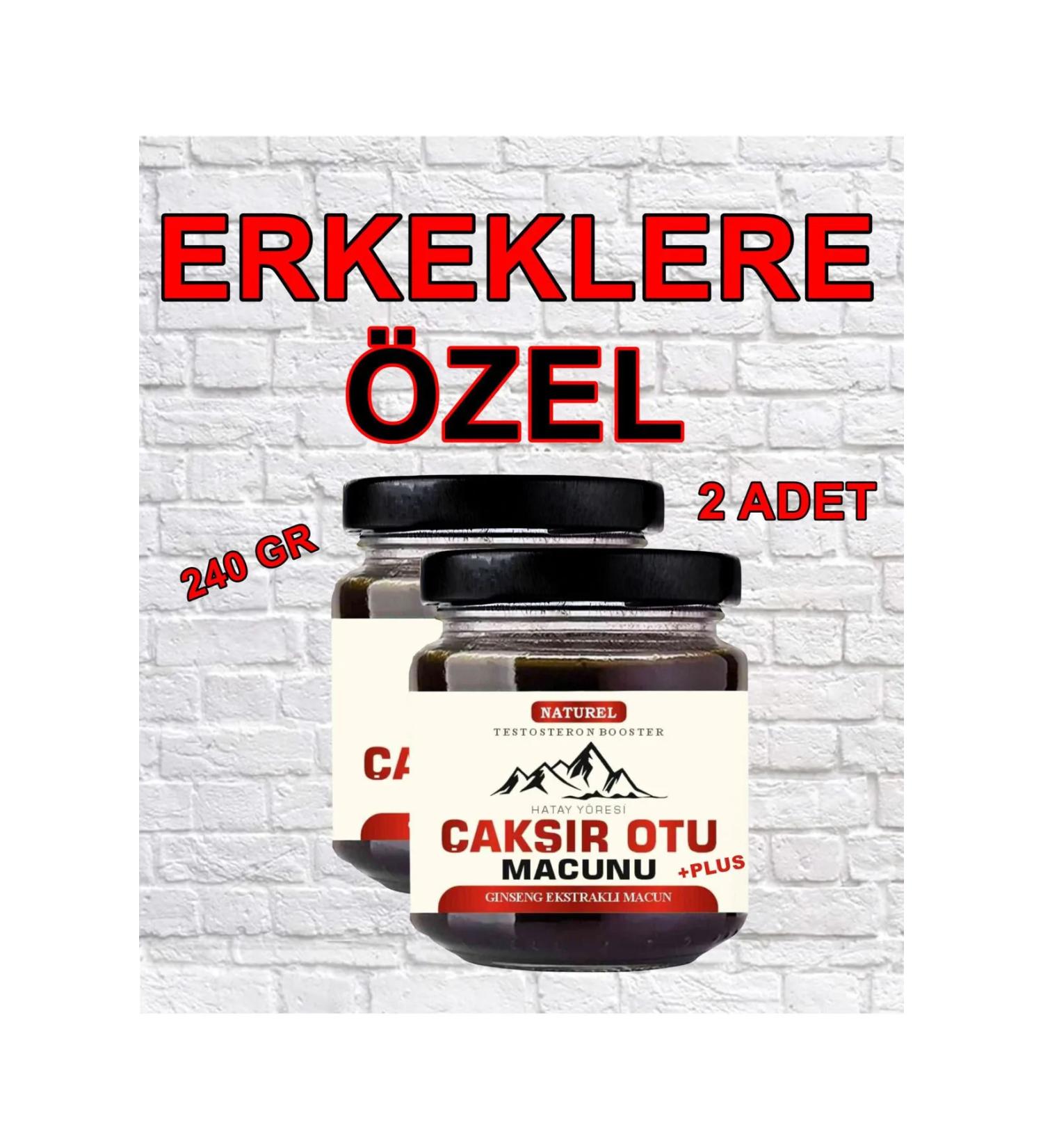 Natural Boost 24 Hour Effective Hatay Region Chakra Paste for Men 240 Gr x 2 Pieces - Buy Online on GoSupps.com