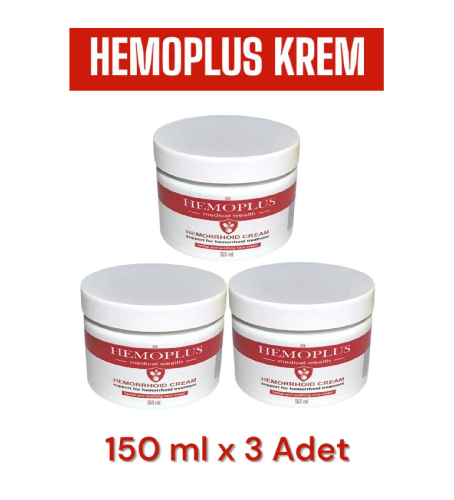 Dolce Hemoplus Hemorrhoid Cream 150 ml X 3 pieces