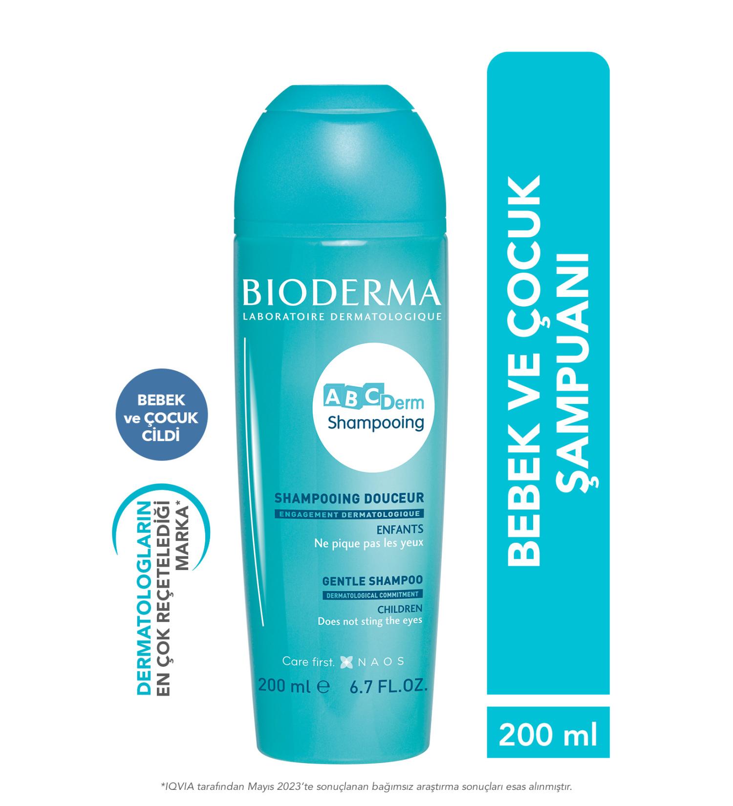 Bioderma Abcderm Gentle Shampoo 200 ml