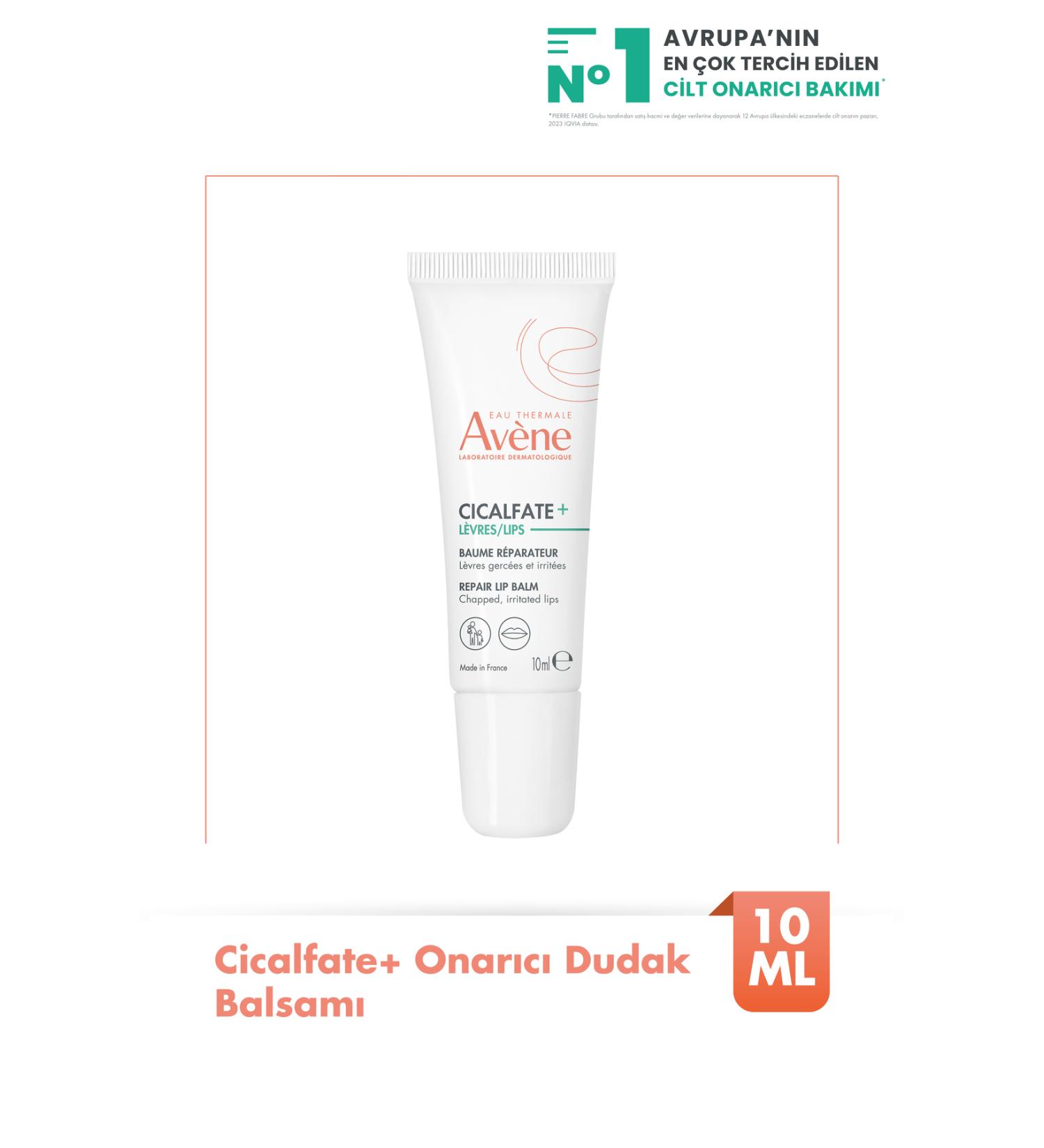 Avene Cicalfate+ Repairing Lip Balm for Chapped Lips 10 ml - Buy Online on GoSupps.com