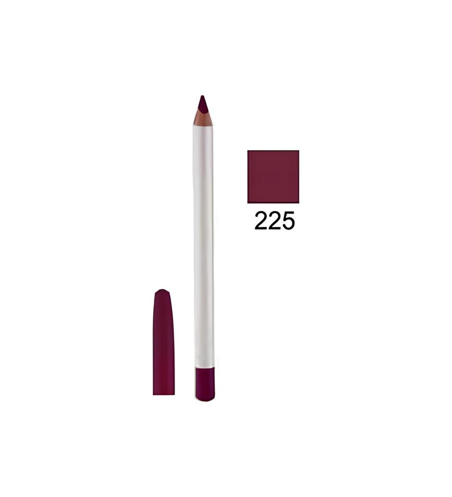 Flormar Waterproof Lip Pencil (Burgundy) - Waterproof Lipliner - 225