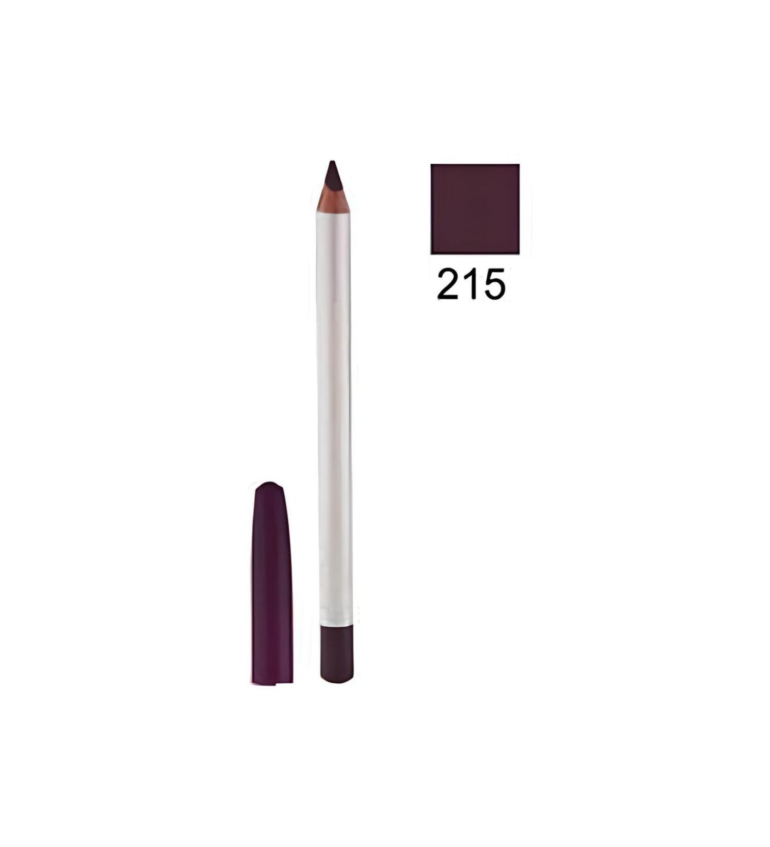 Flormar Waterproof Lip Pencil (Purple) - Waterproof Lipliner - 215