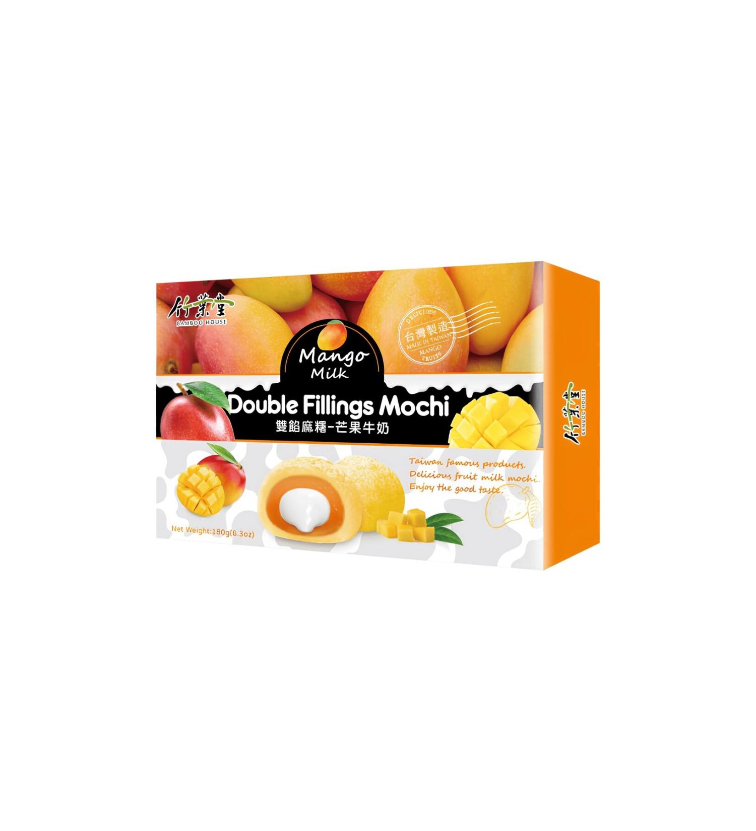 Bamboo House Double Fillings Mochii Mango Milk 180g