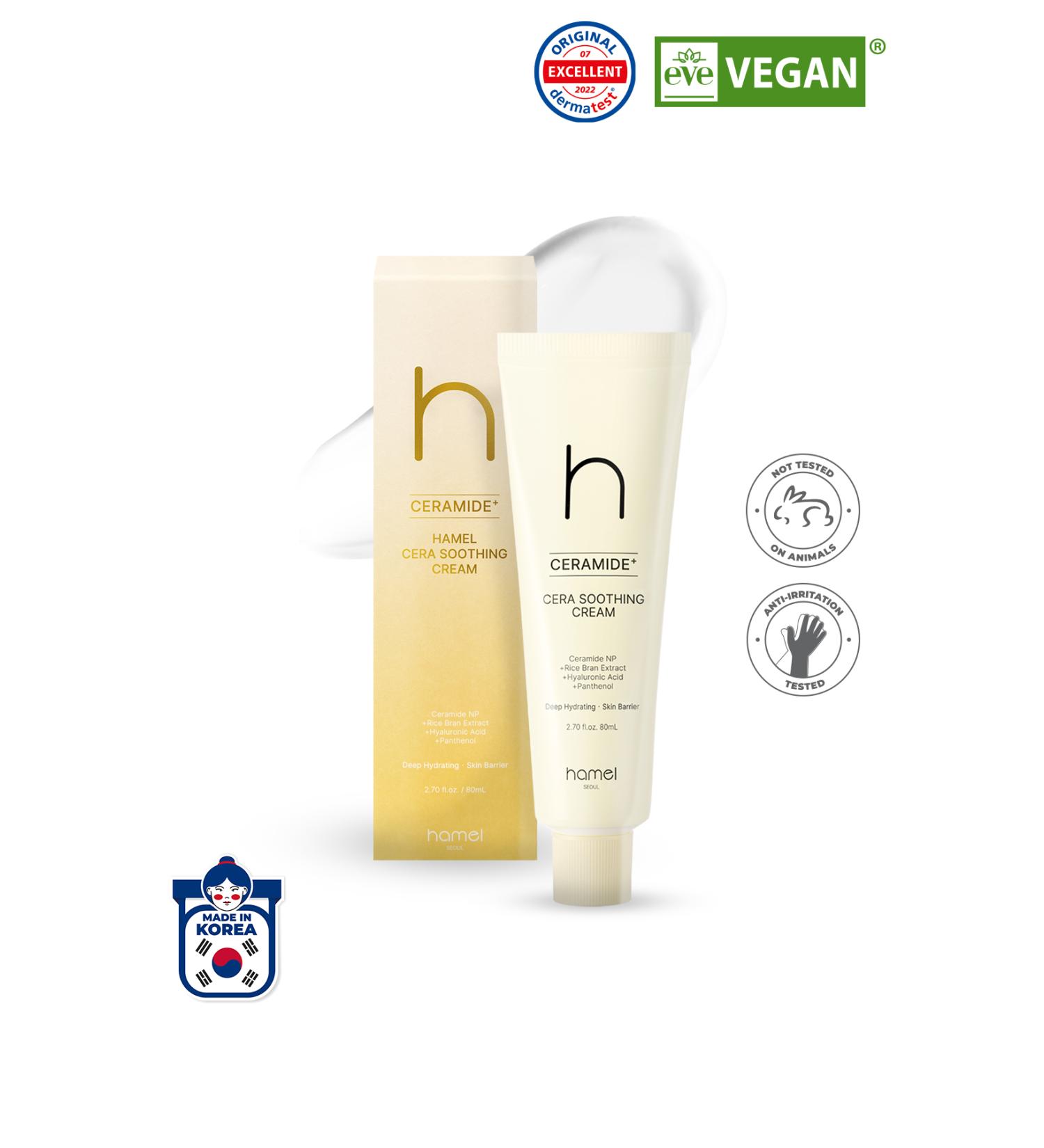 HAMEL Soothing Moisturizing Korean Skin Care Cream 80ml - Buy Online on GoSupps.com