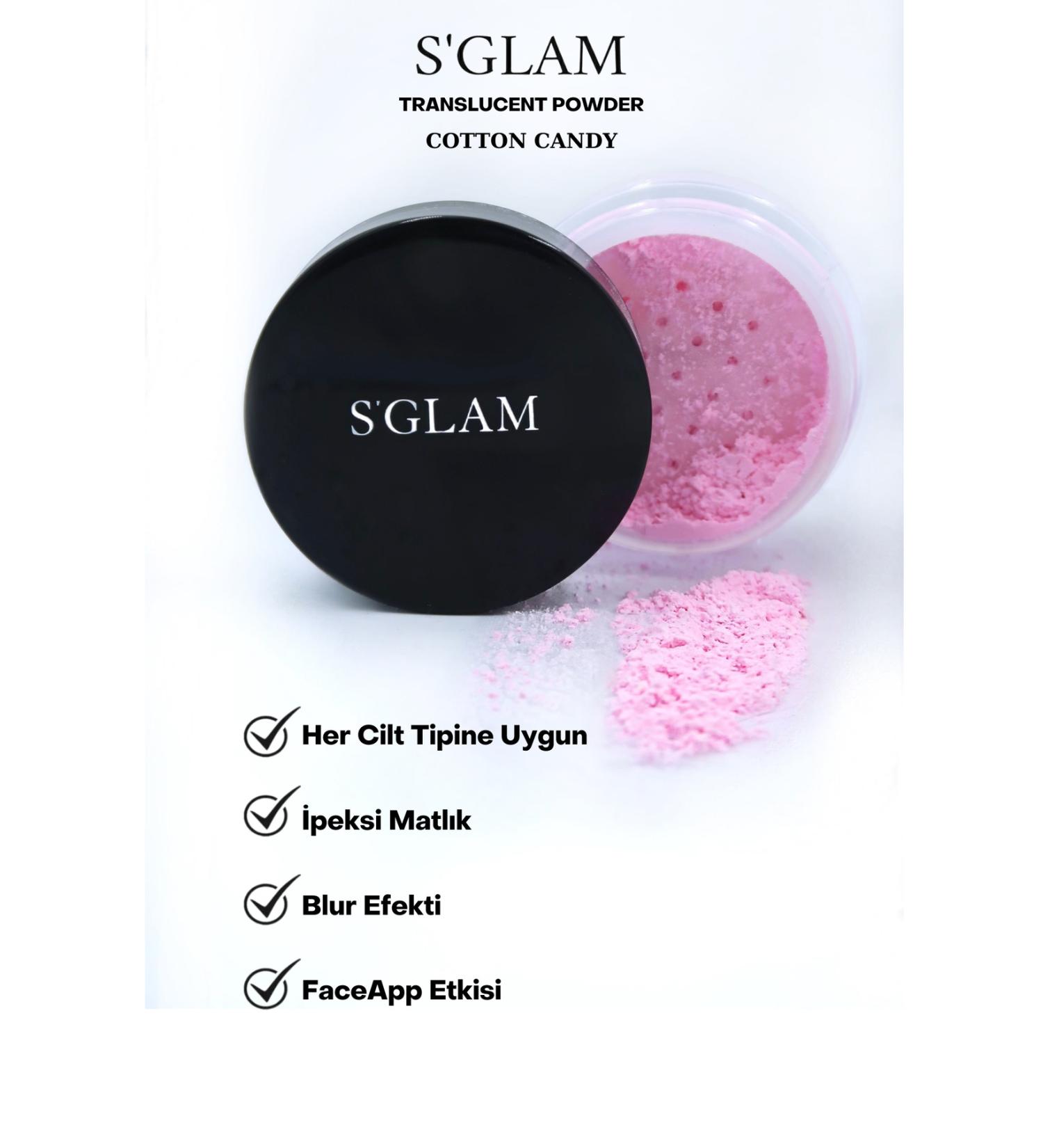 S'GLAM PINK TRANSPARENT POWDER - Buy Online on GoSupps.com