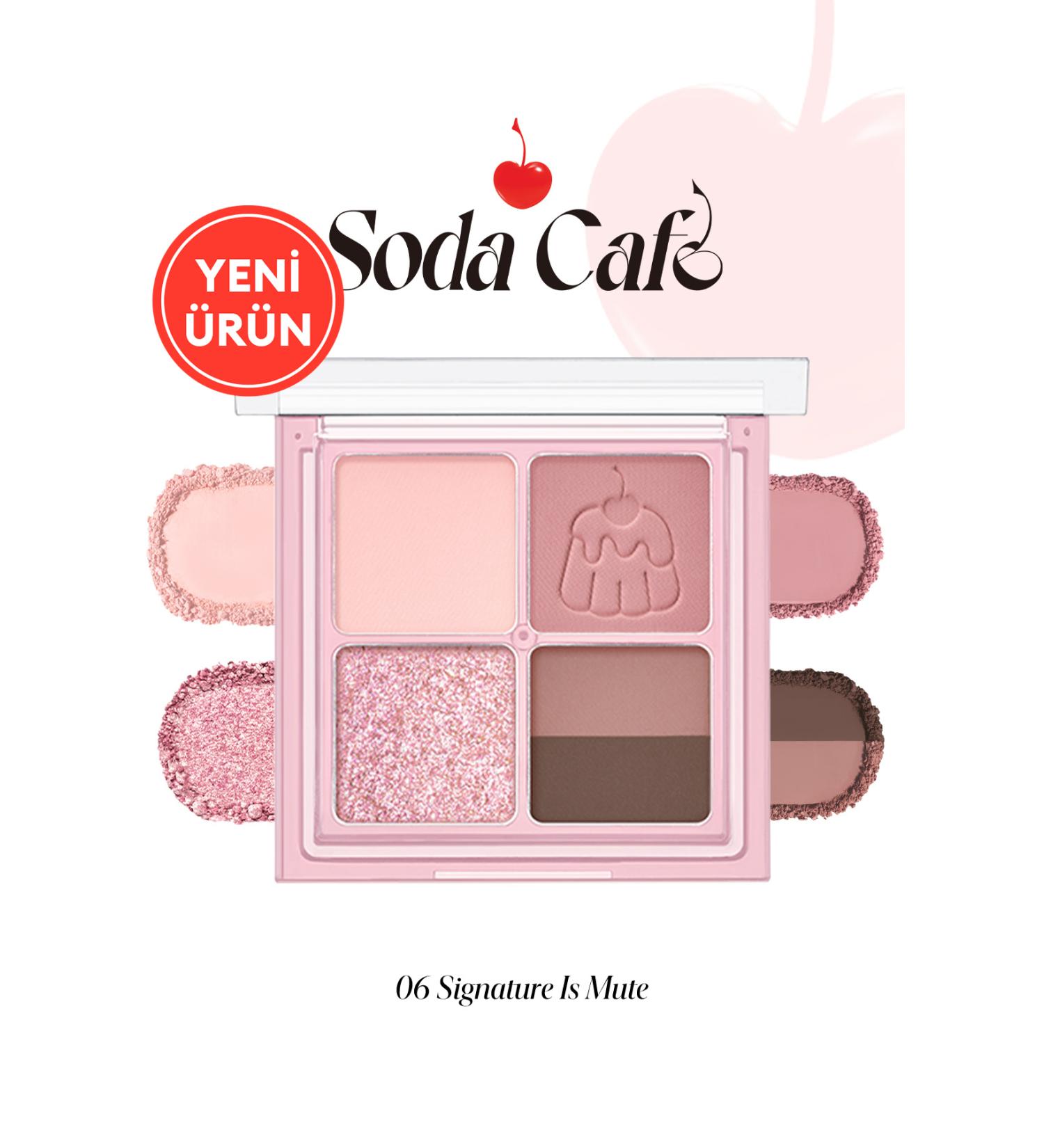 PERIPERA 5 Color Mini Eyeshadow Palette Ink Pocket Shadow Palette (06 SIGNATURE IS MUTE) (SODA CAFE) - Buy Online on GoSupps.com