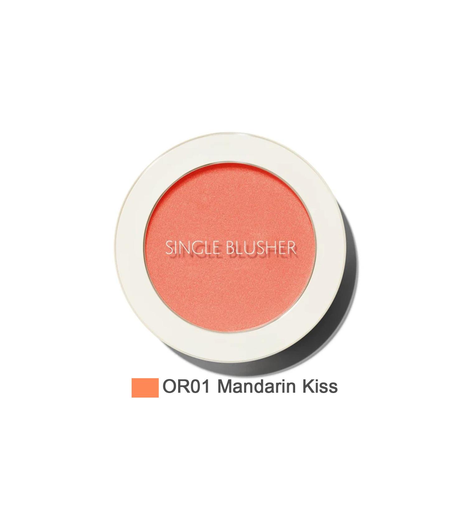 The Saemmul Single Blusher - Mandarine Kiss