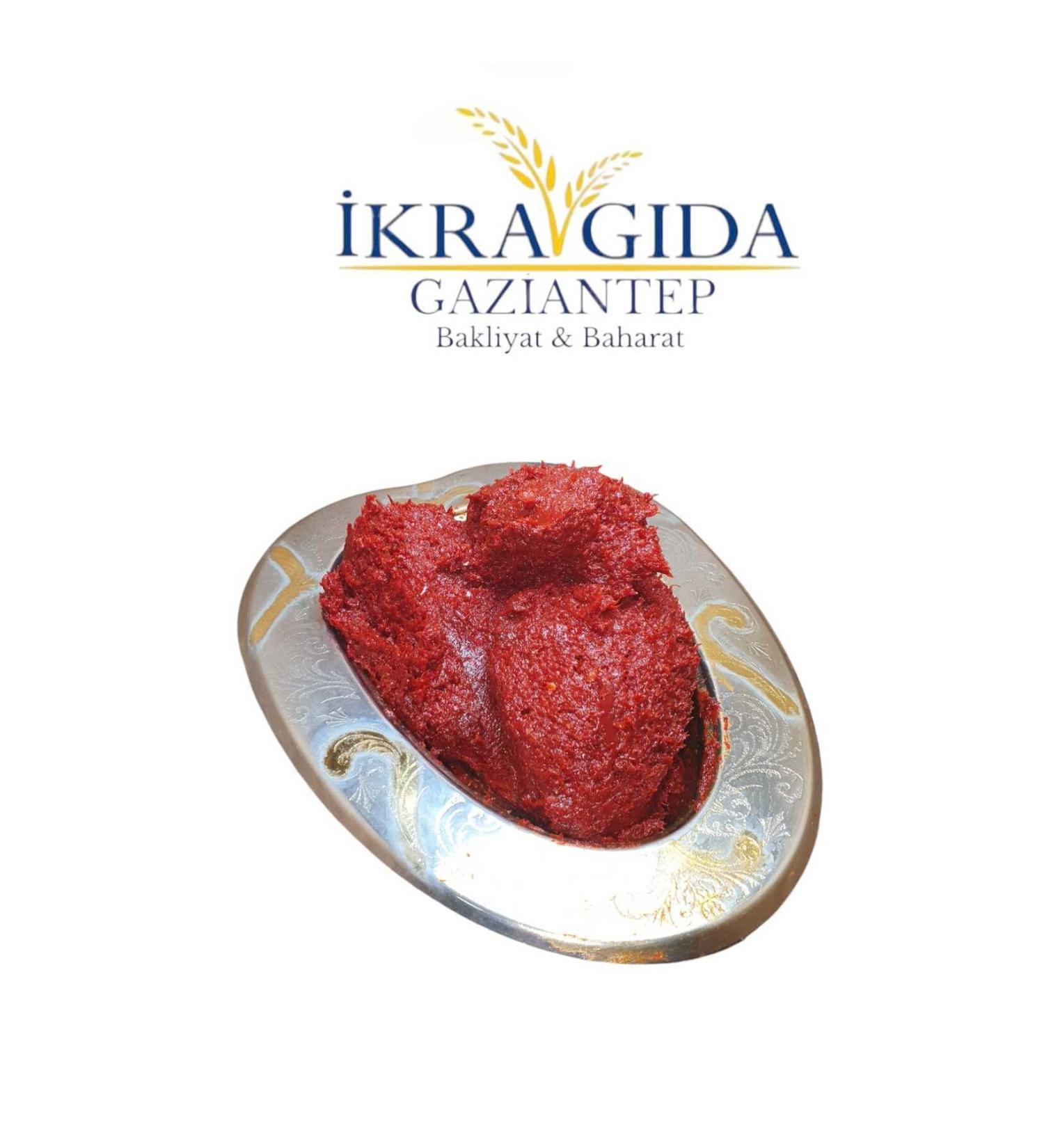  KRA GIDA GAZ ANTEP Antep Local Homemade Sweet Pepper Paste Sun Dried (2000 gr.) - Buy Online on GoSupps.com
