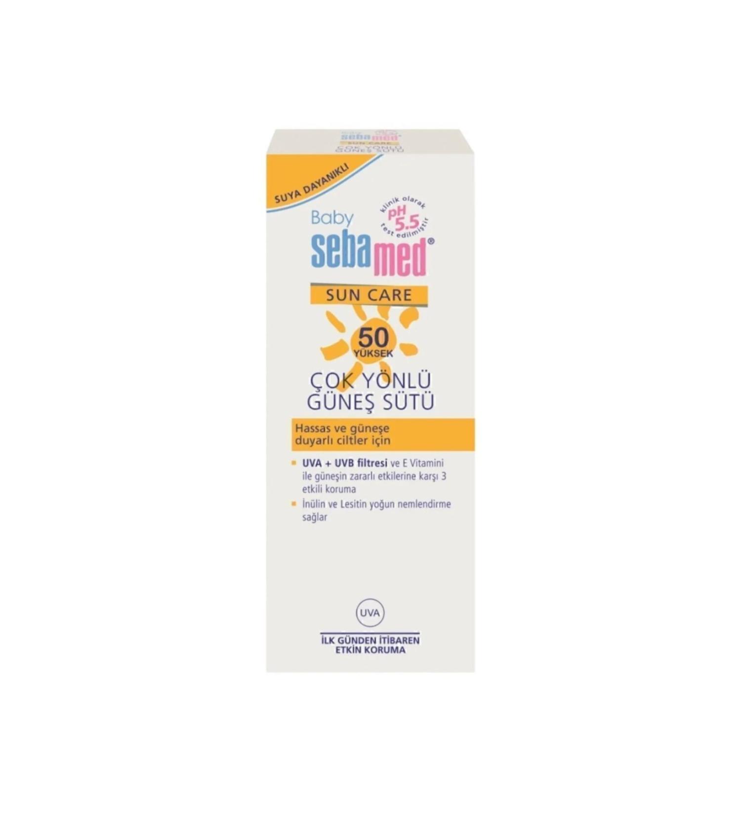Sebamed Sun Care Multi-Purpose Sun Milk 100 Ml 50 Factor
