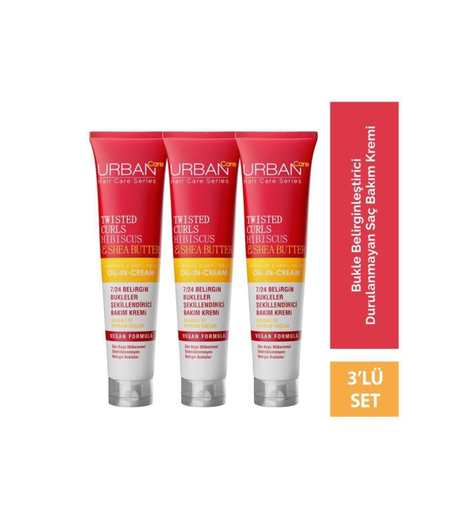 Urban Care Non-Rinsing Cream Special For Curly And Wavy Hair 3x175 Ml-vegan S.BEAUTIFUL 302 - Buy Online on GoSupps.com