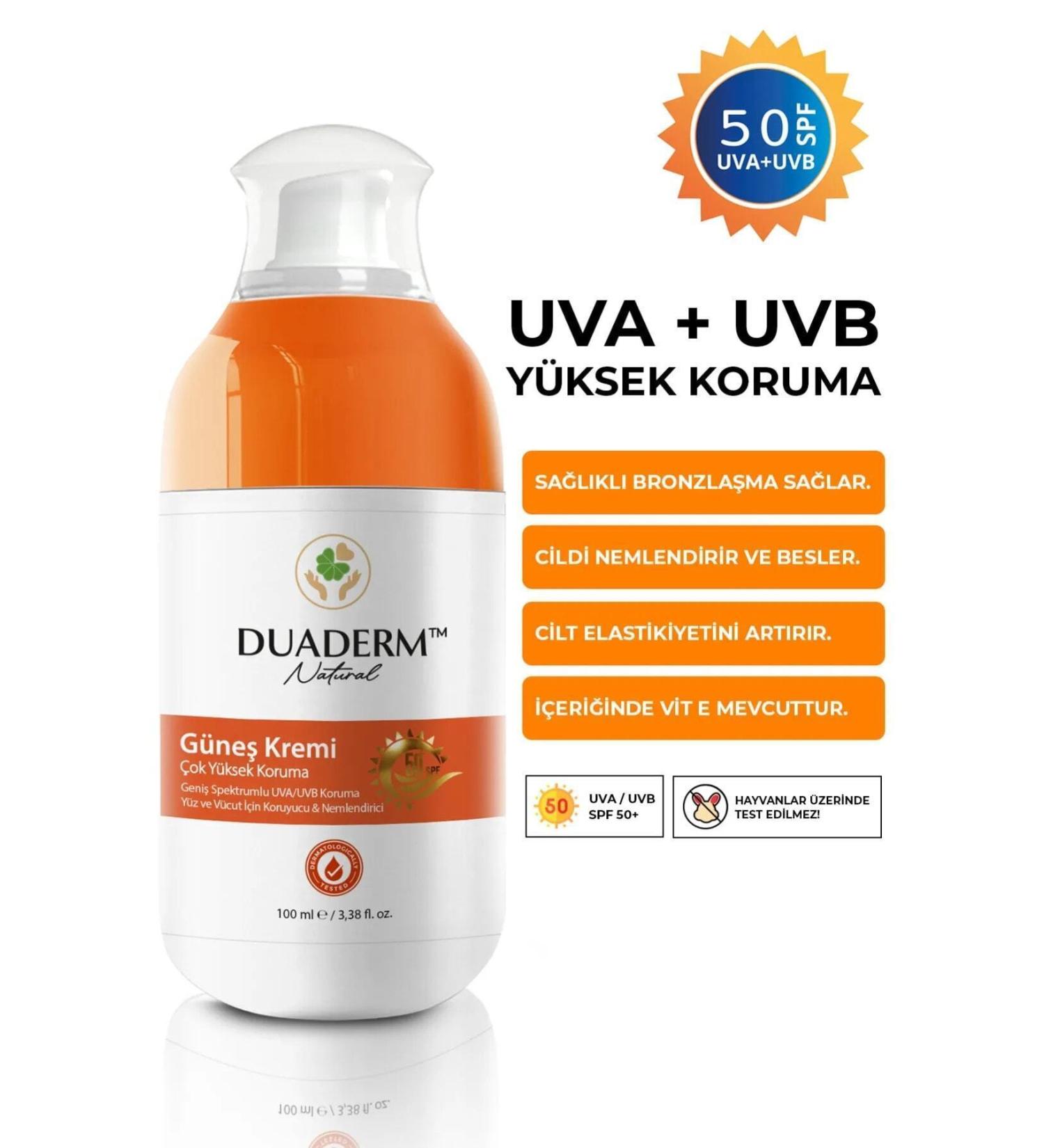 Duaderm SPF50 ANTI-SPOT MOISTURIZING MILK FACE SUN CREAM - COSMETOLOGIST - Buy Online on GoSupps.com