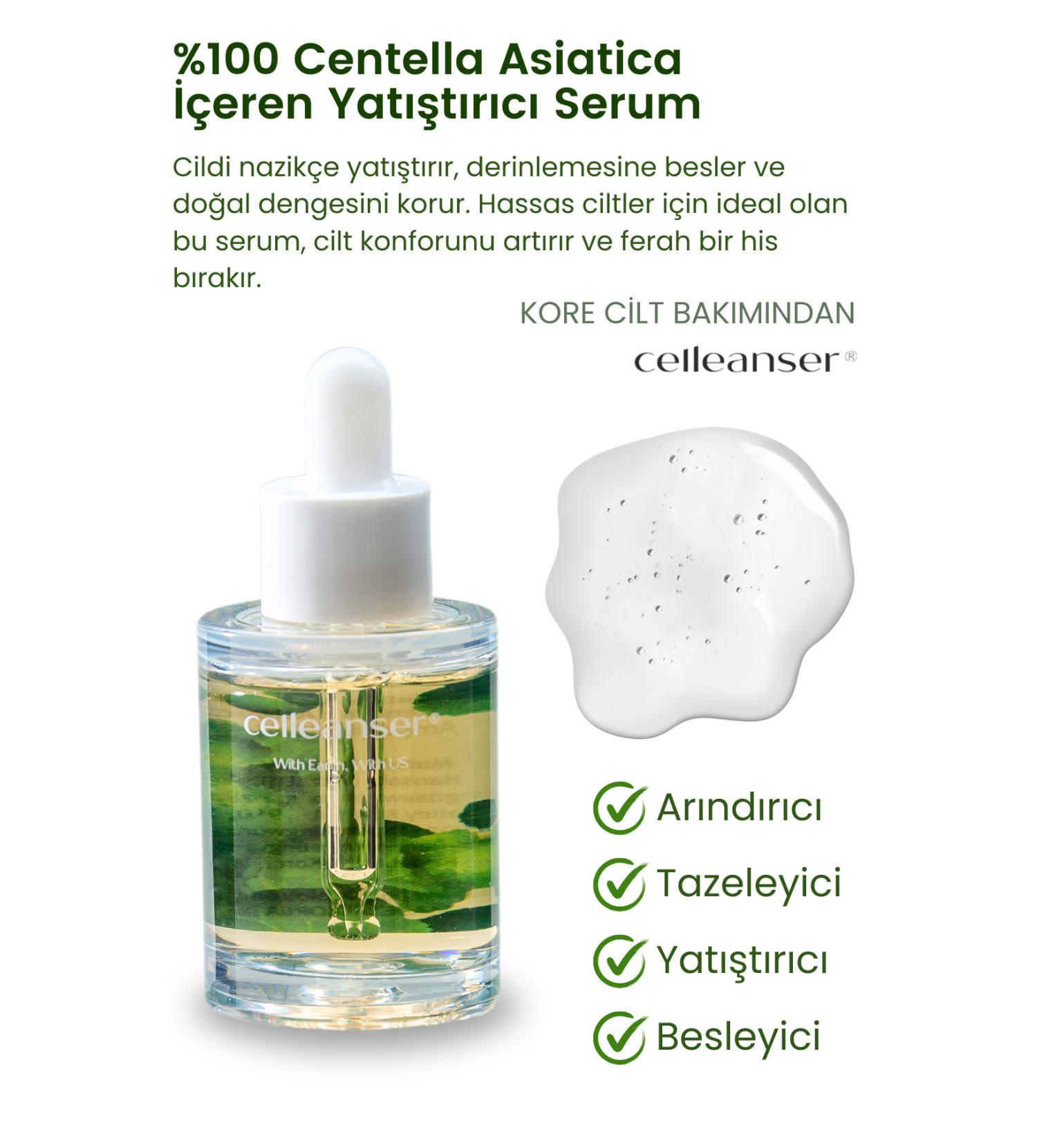 celleanser Barrier Repair Moisturizing Face Serum with Centella Asiatica - Buy Online on GoSupps.com
