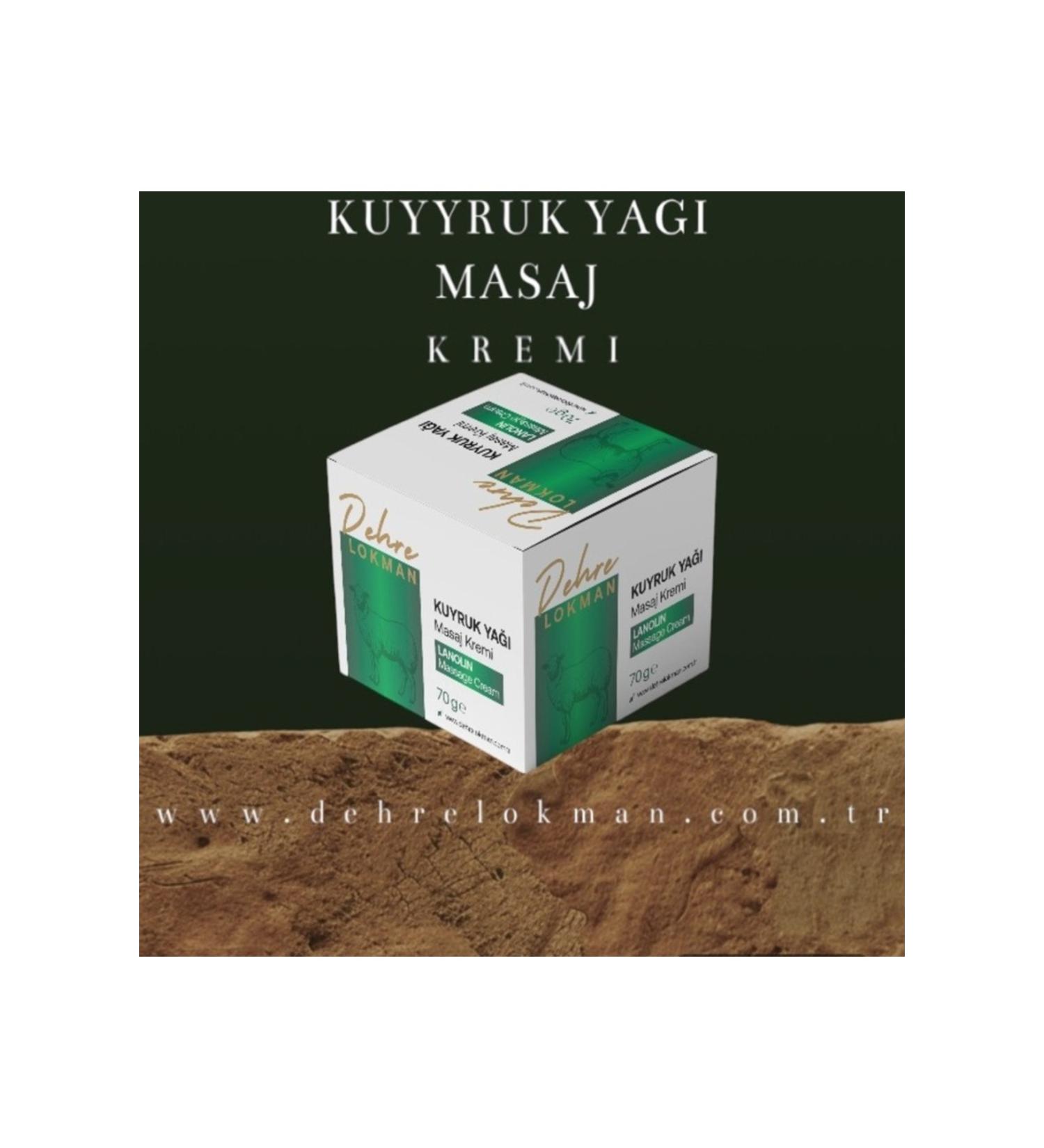 Dehre Lokman Tail Oil Massage Cream 70 gr (4 pieces)