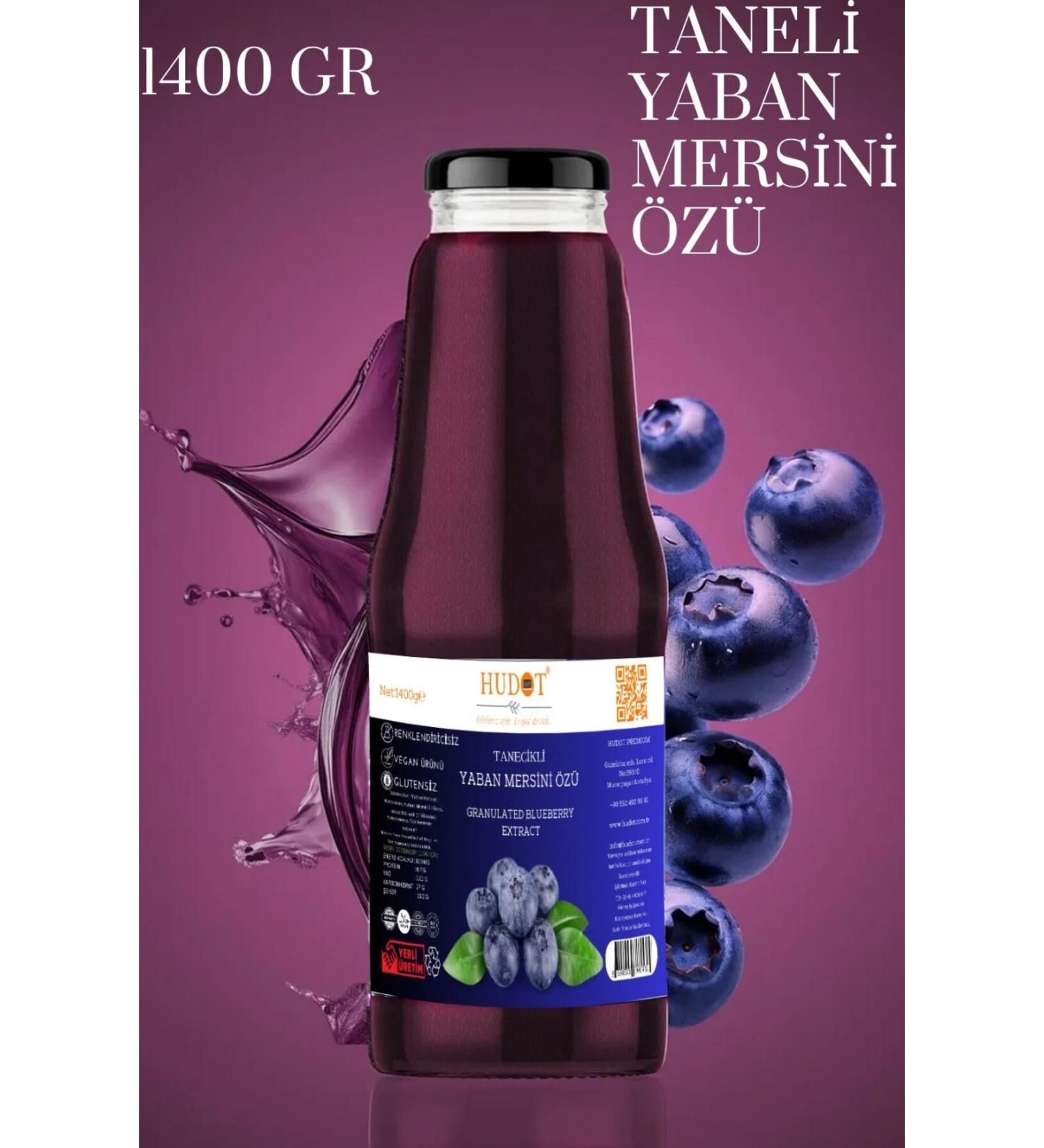 HUDOT GRAINED BLUEBERRY EXTRACT 1400 GR HUDOT GOURMET PREMIUM - Buy Online on GoSupps.com