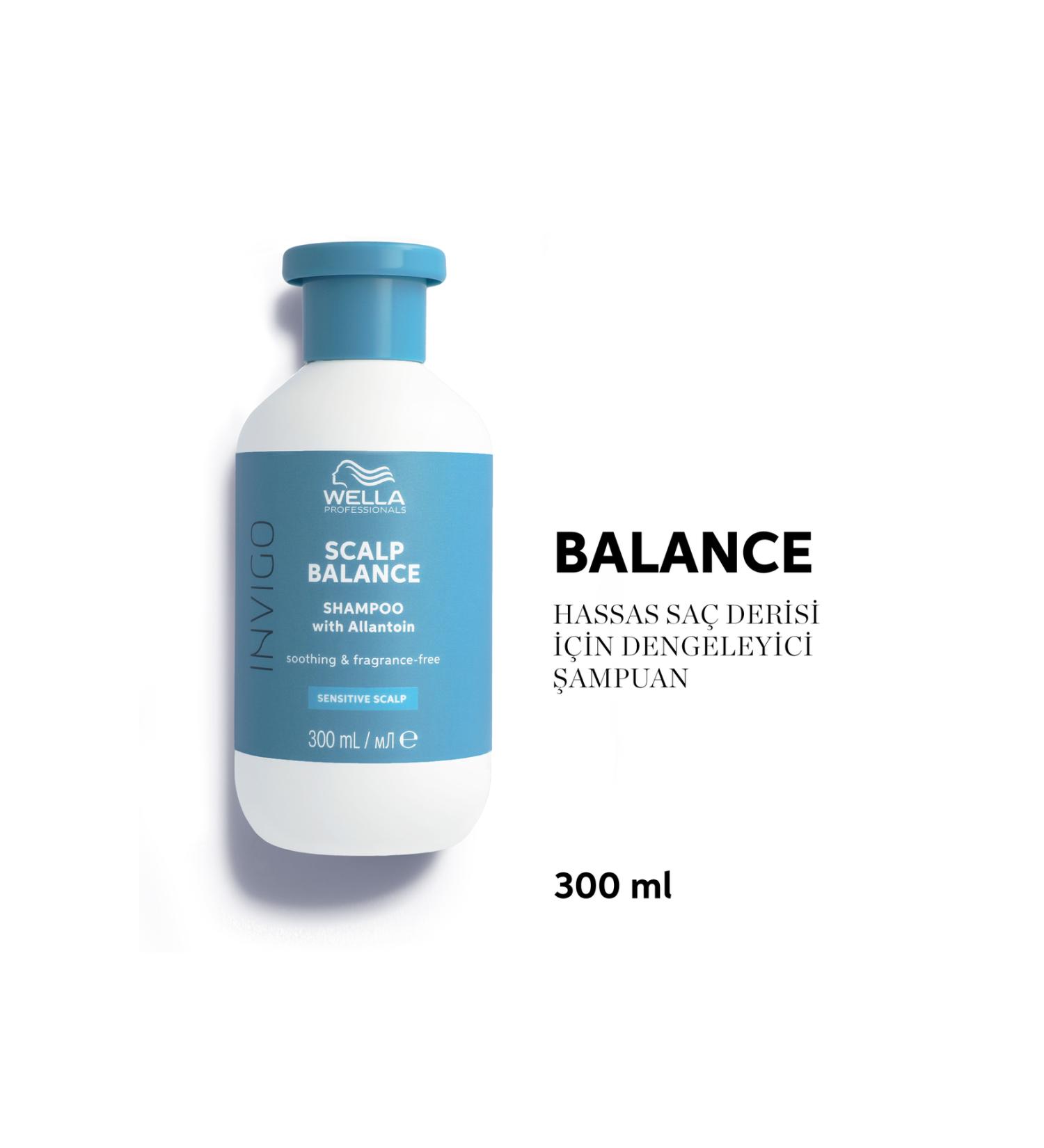wella professionals invigo scalp balance sensitive scalp soothing shampoo 300 ml