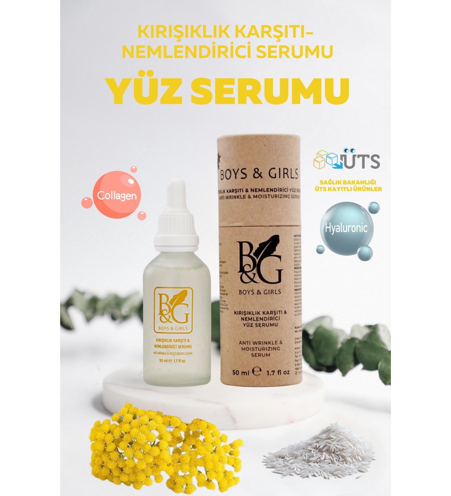 B&G Boys & Girls Anti-Wrinkle & Moisturizing Face Serum 50 ml