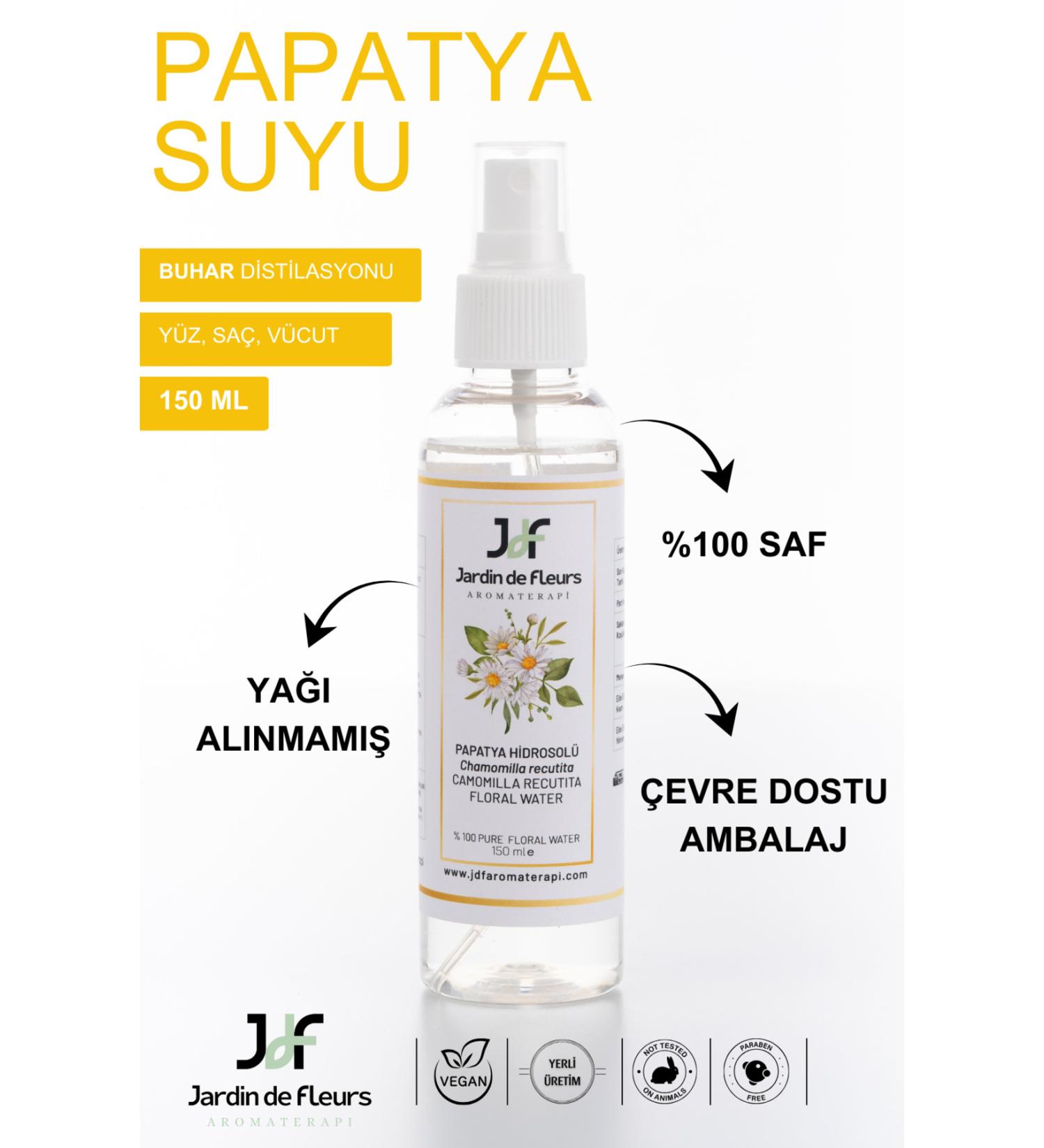 JARDIN DE FLEURS Chamomile Water 150 ml 0 Pure Aromatherapy Hydrosol Soothing