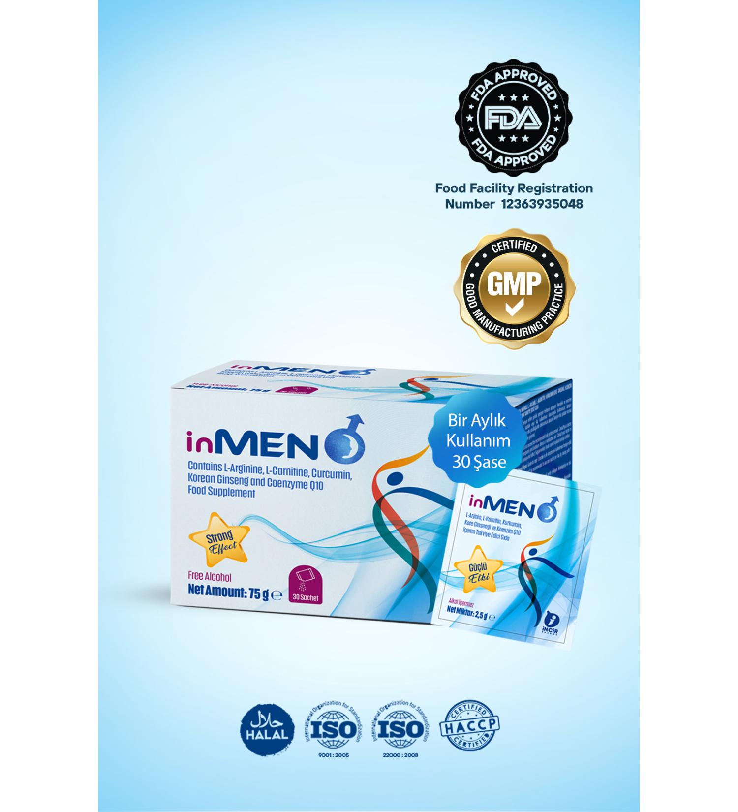 inMen Male Reproductive Health (INCREASING THE COUNT REGULATING MOBILITY AND STRUCTURE) 30 Sachets - Buy Online on GoSupps.com