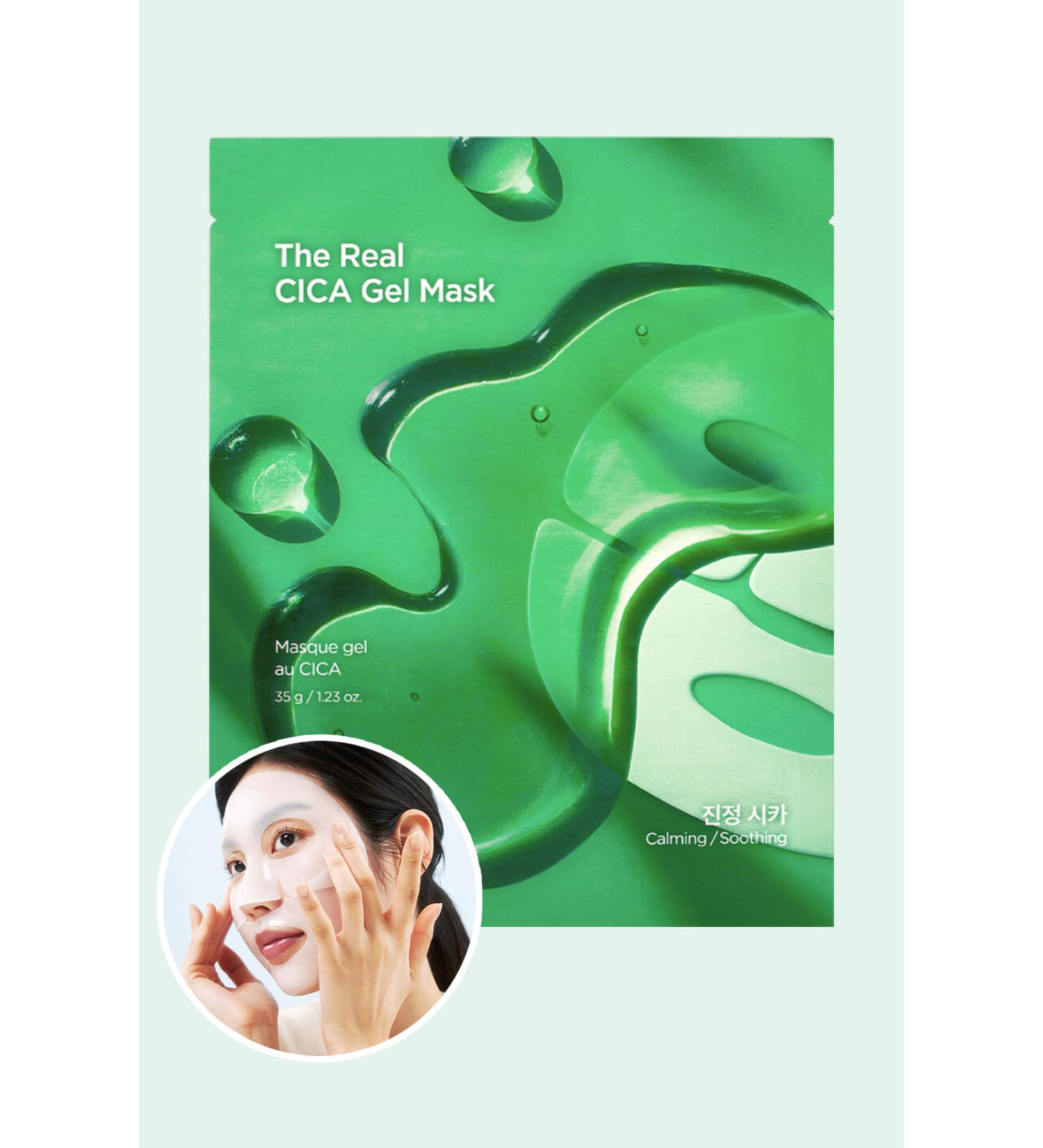 Holika Holika The Real Cica Gel Mask - Soothing and Moisturizing Face Mask 35g