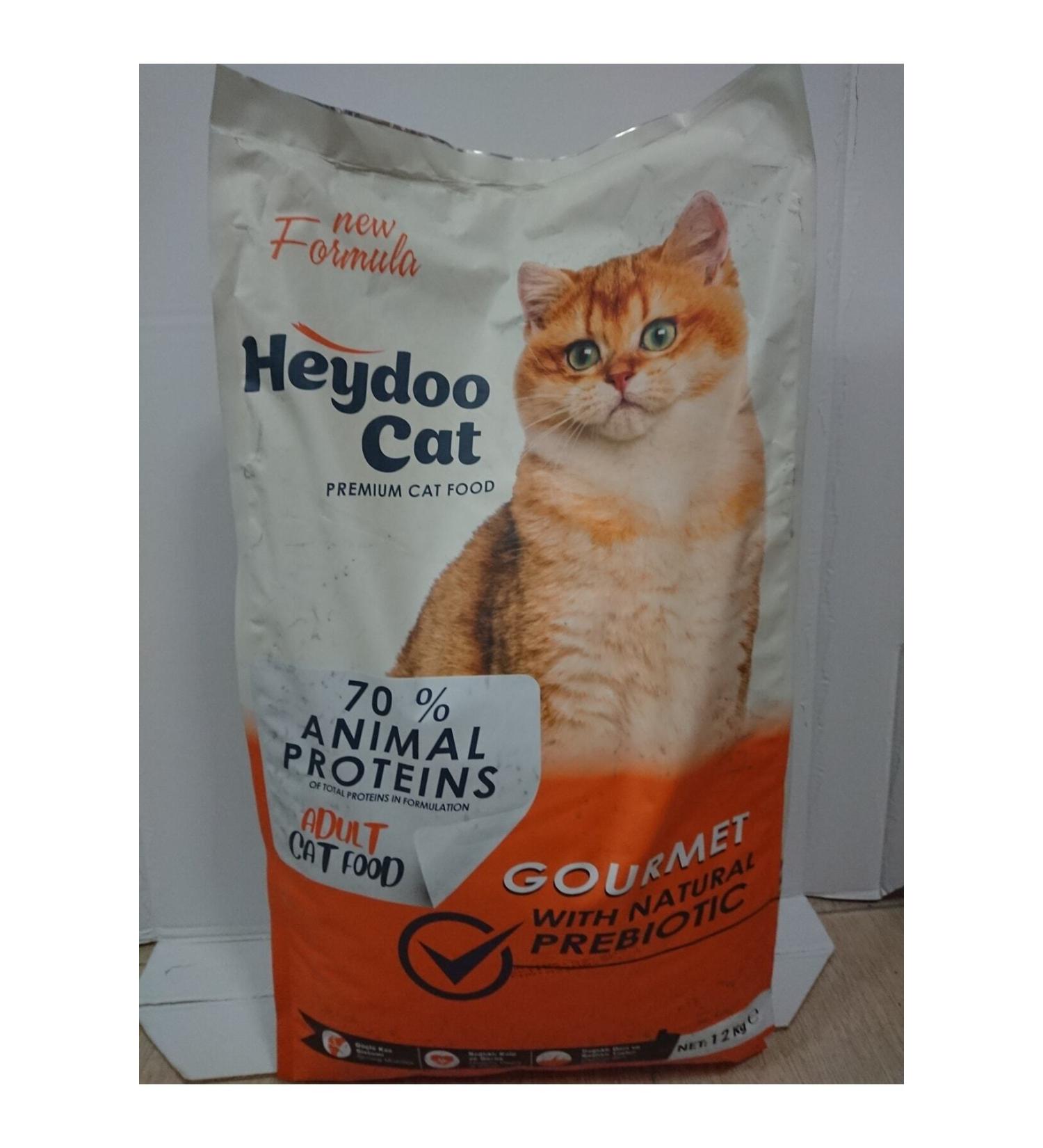 heydoo Gourmet Colorful Adult Cat Food 12 Kg