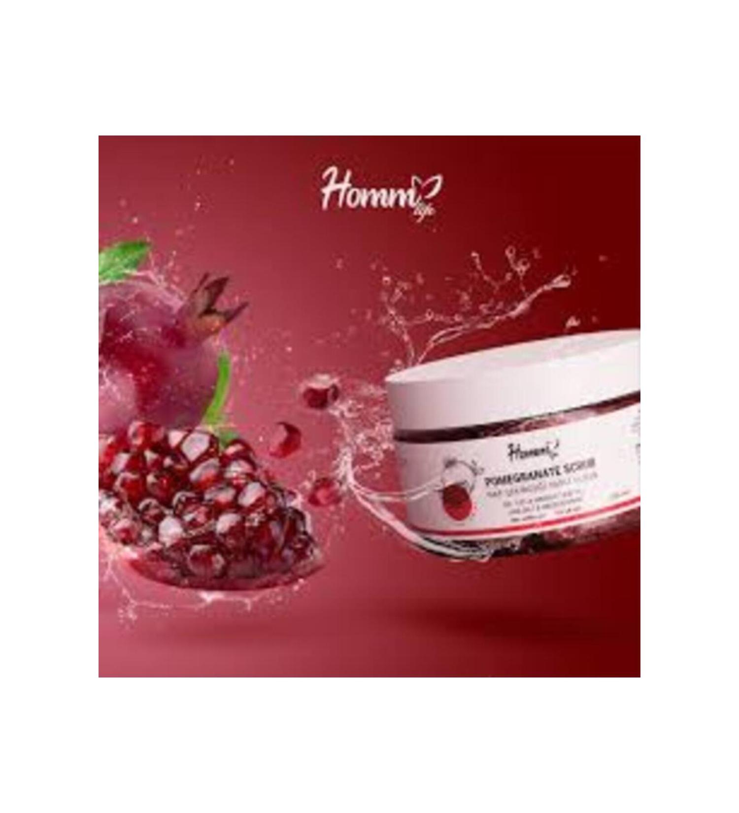 Homm Herbal HOMM LIFE POMEGRANATE SEED OIL HERBAL PARTICLE SCRUB 250 ML