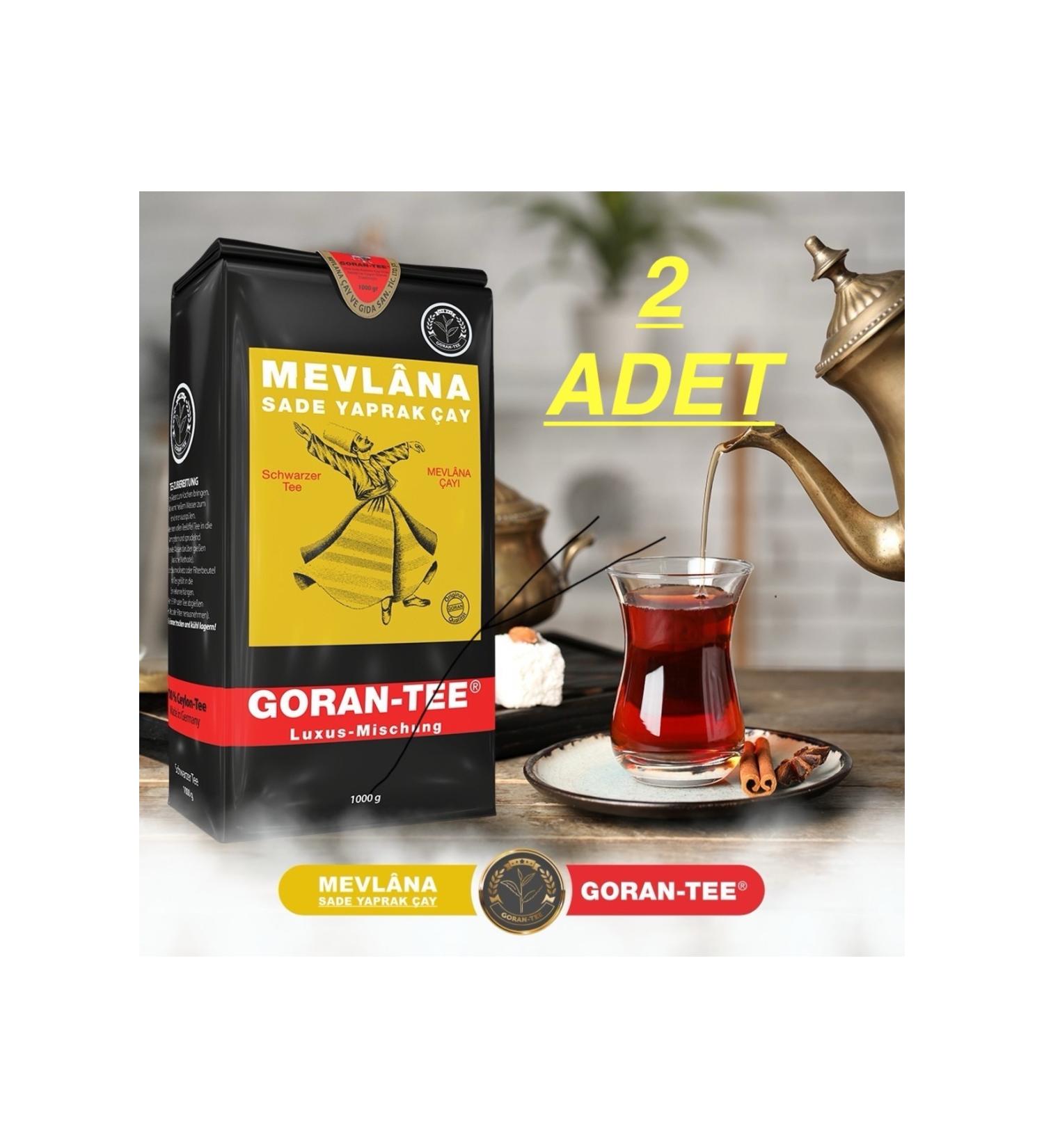 Goran tee mevlana plain leaf tea luxury mischung 2 PCS mevlana plain leaf tea luxury mischung Goran tee GERMANY ORIGIN