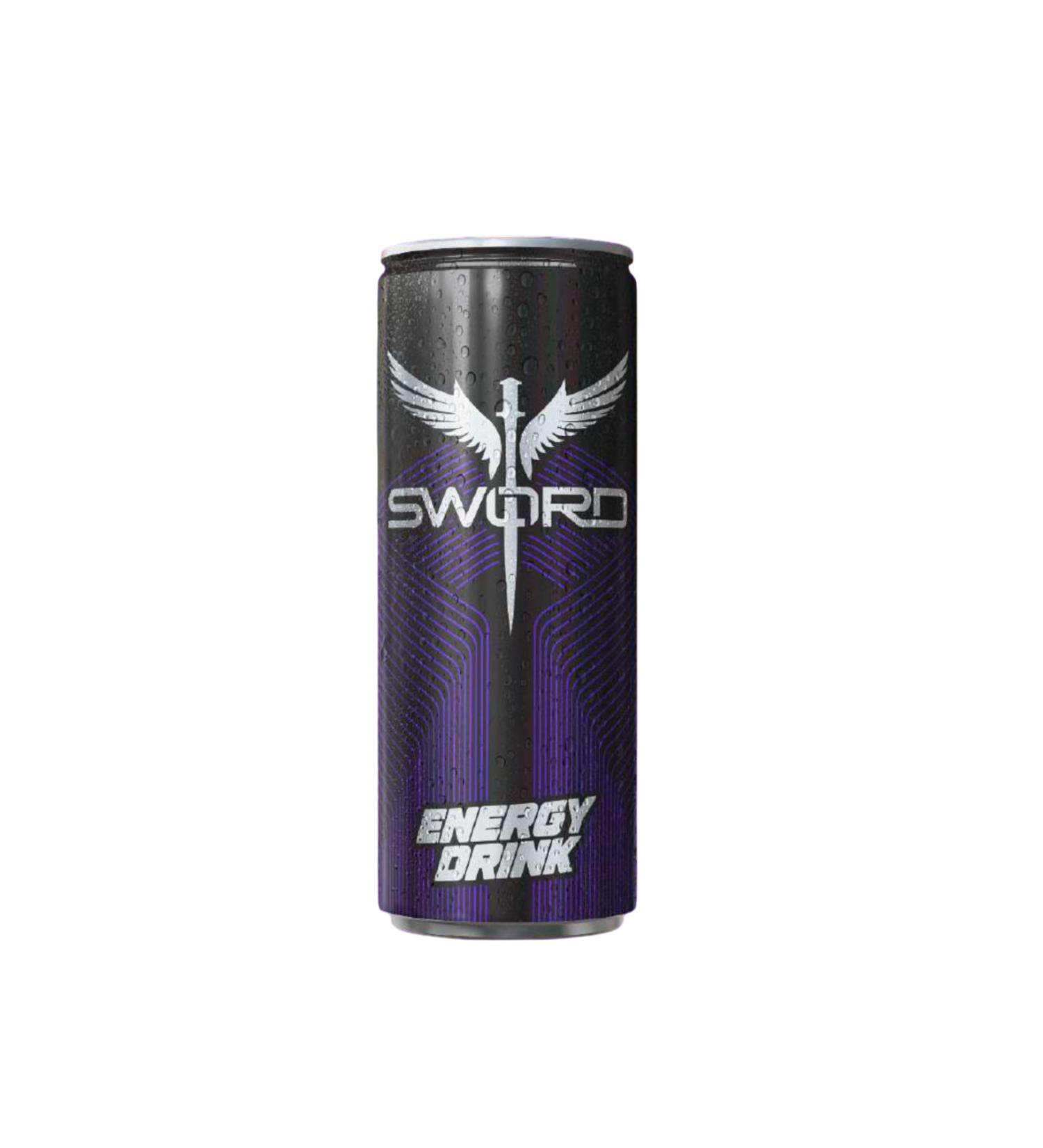 SWORD Energy Drink 24x250 ml - Buy Online on GoSupps.com