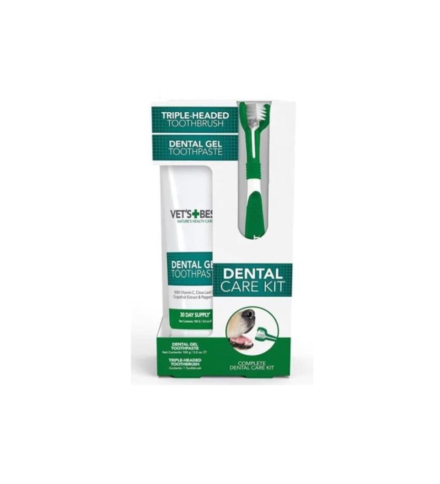 Vet's Best Oral and Care Kit for Dogs - Buy Online on GoSupps.com