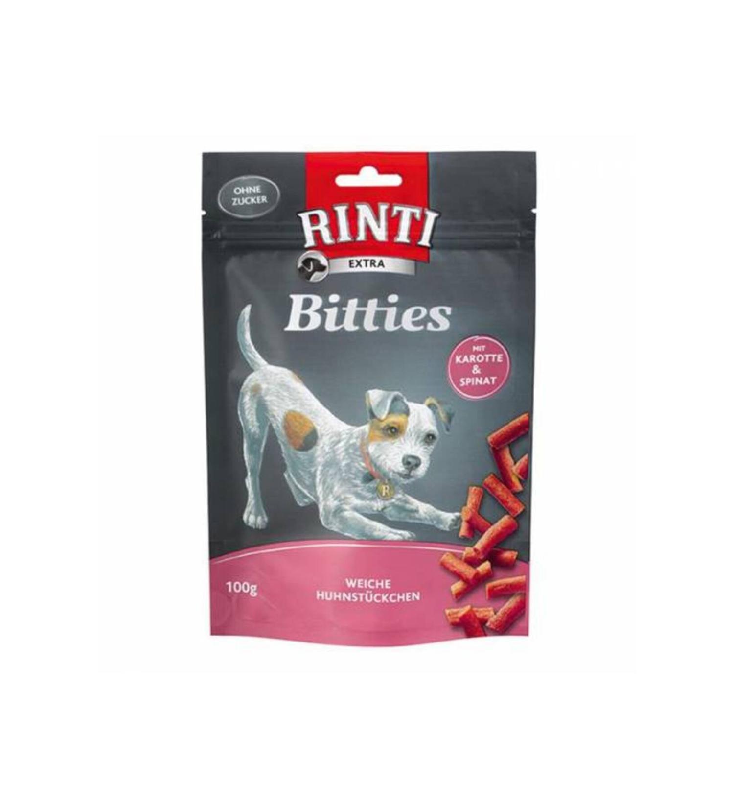 Rinti Ex. Bitties Carrot Spinach Kopekodul 100 G