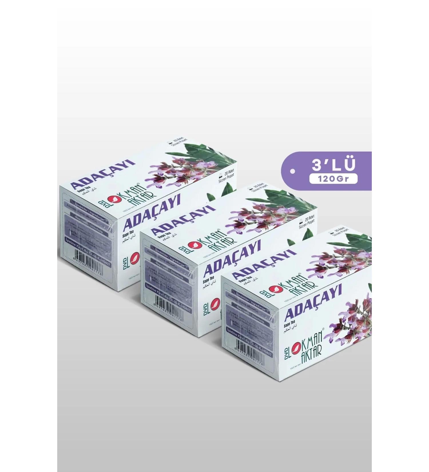 DVD Lokman Aktar Lokman Aktar Ada ay 20' Suzen Sachet Set of 3