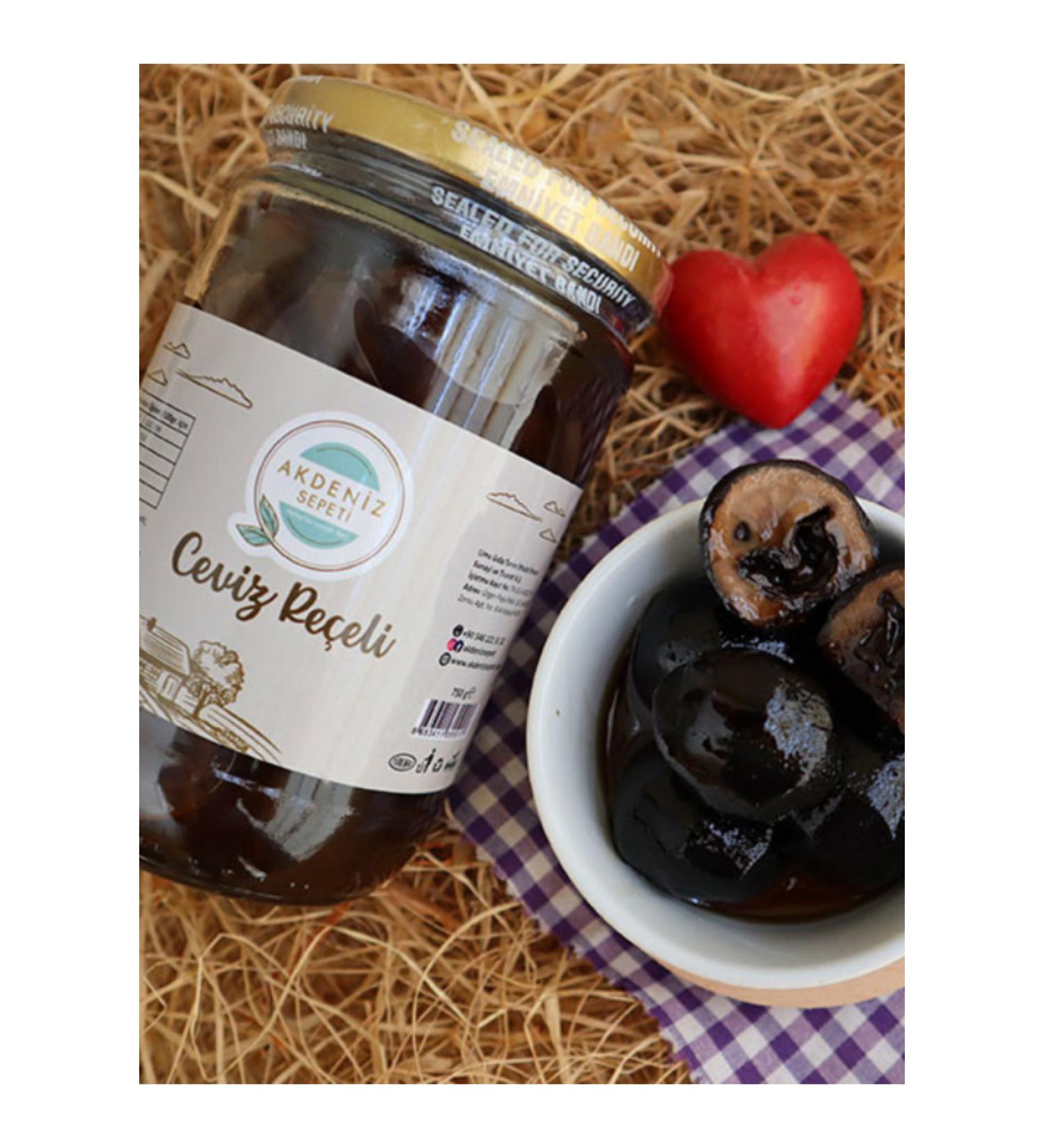Mediterranean Basket Hatay Walnut Jam - 750 gr - Buy Online on GoSupps.com