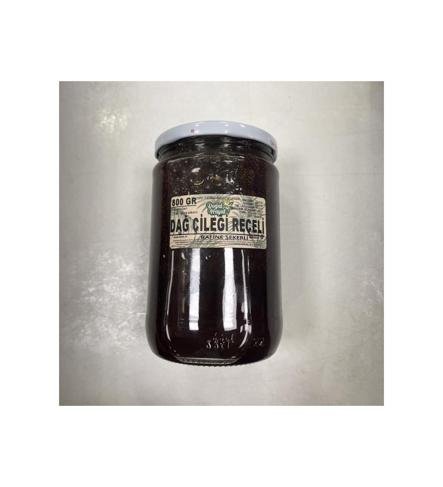 Natural Life 54 Wild Strawberry Jam (With Refined Sugar) 800 Gr