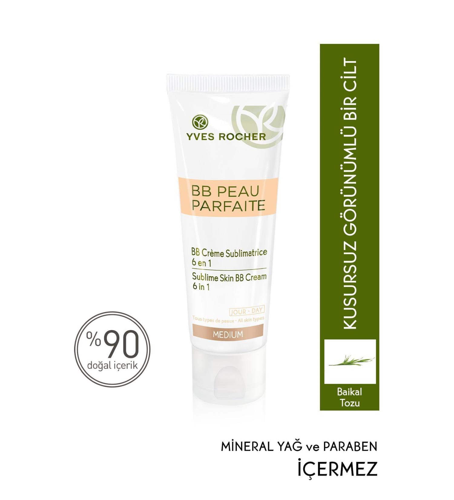 Yves Rocher Smoothing BB Cream Shows Skin More Vividly All Day Long Moisturizing Smoothing eleg.3100
