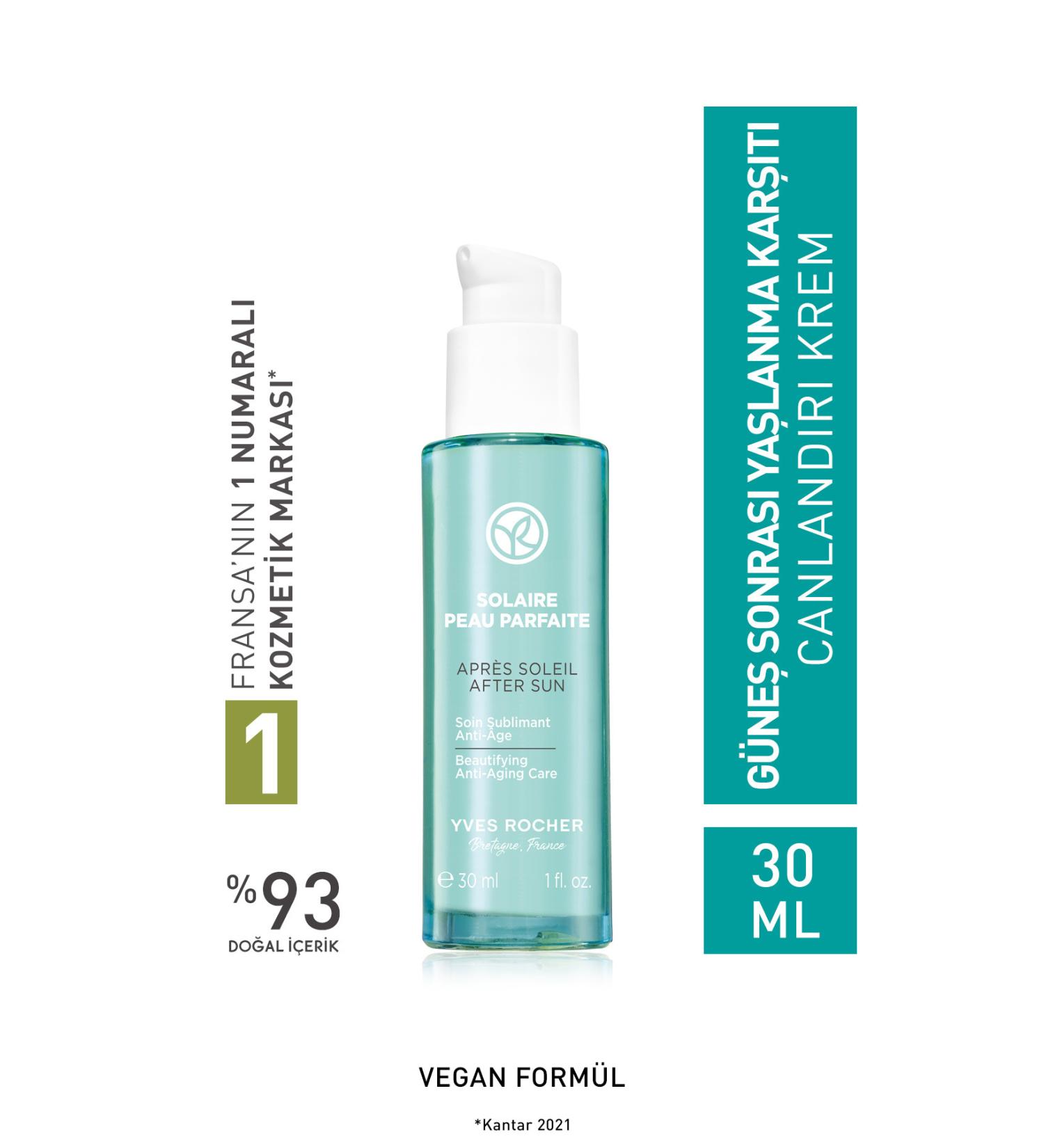 Yves Rocher After Sun Anti-Aging Moisturizing and Revitalizing Face Cream eleg.3060