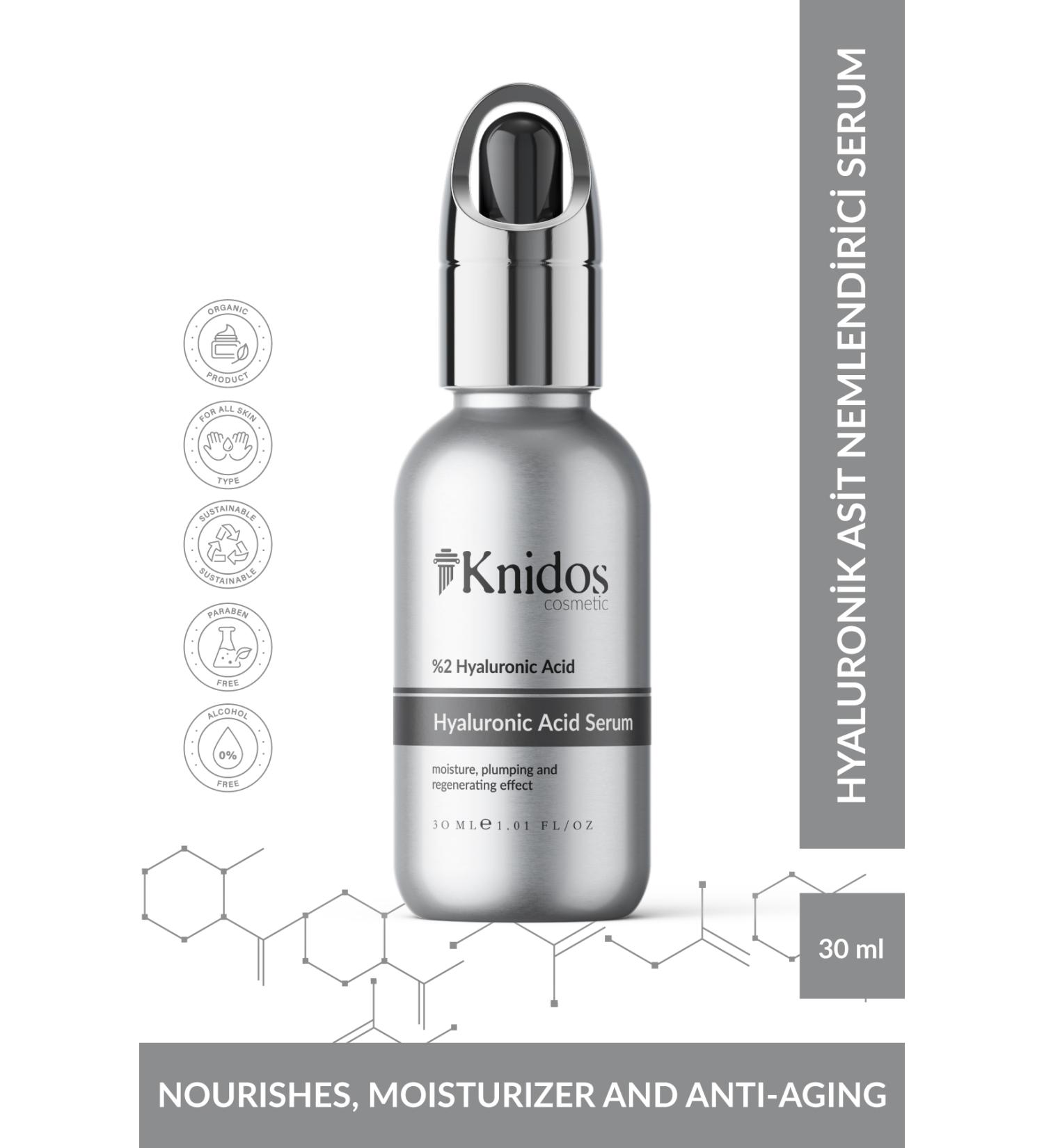 KNIDOS COSMETIC Intensive Moisturizing Hyaluronic Acid Serum 30 Ml
