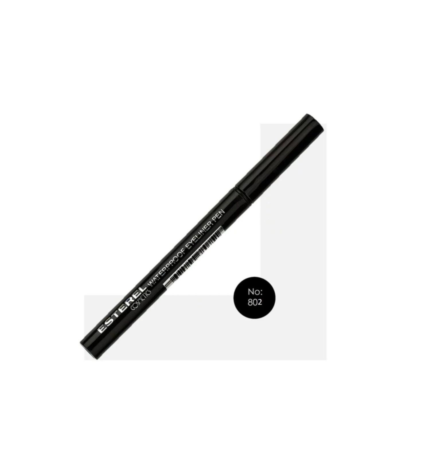 Esterel Waterproof Eyeliner Pencil No: 802- Black Fine Tip Waterproof Eyeliner No: 802- Black Fine Tip - Buy Online on GoSupps.com