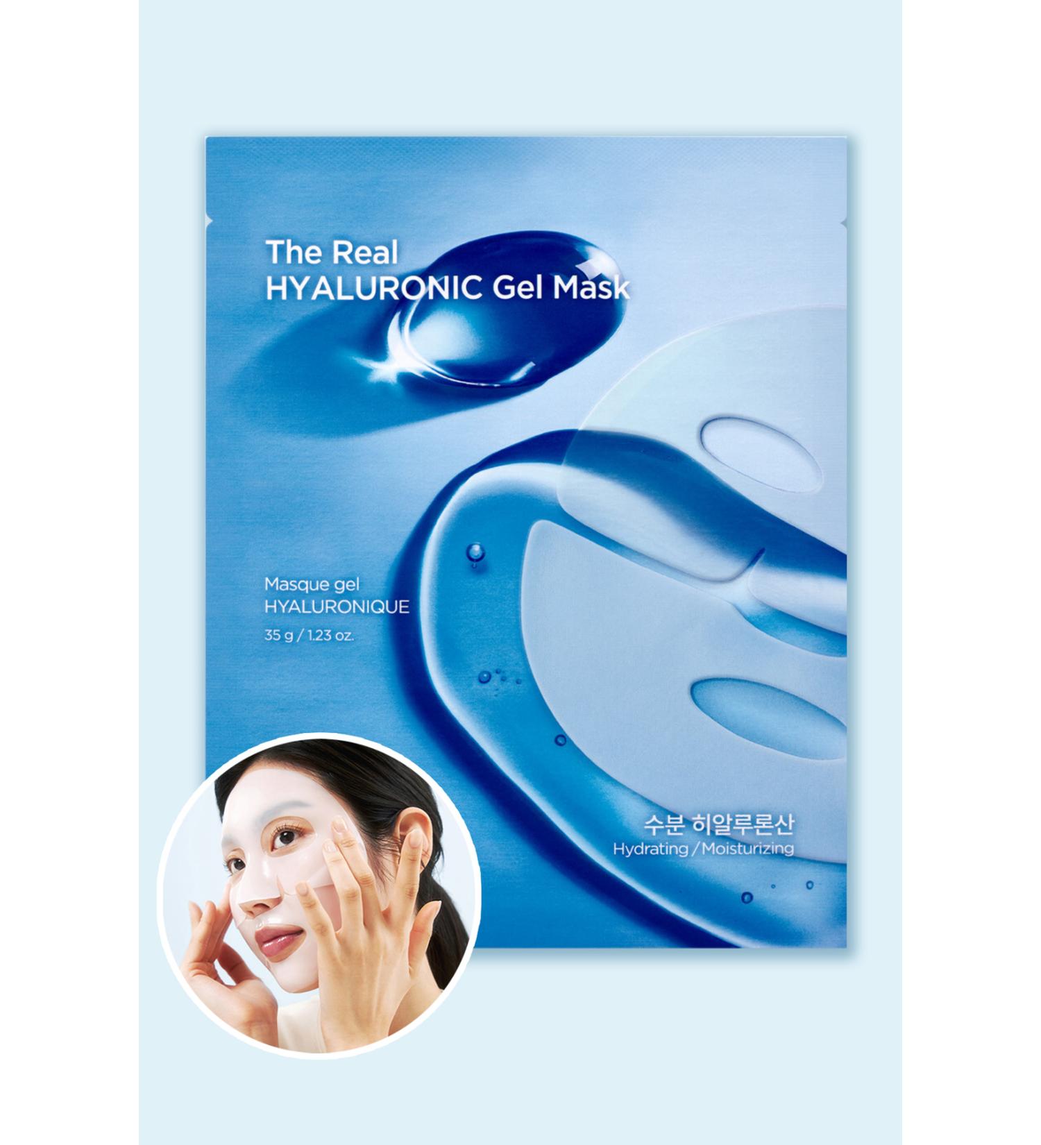 Holika Holika The Real Hyaluronic Gel Mask - Intensive Moisturizing and Regenerating Mask - 1 Piece