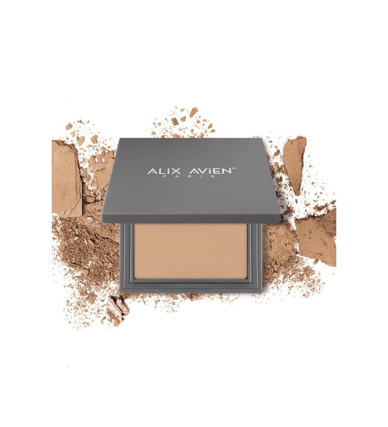 Alix Avien Compact Powder - Up to 12 Hours Wear - Warm-Neutral Skin Undertone - Compact Powder 10 Soft Desert - Buy Online on GoSupps.com