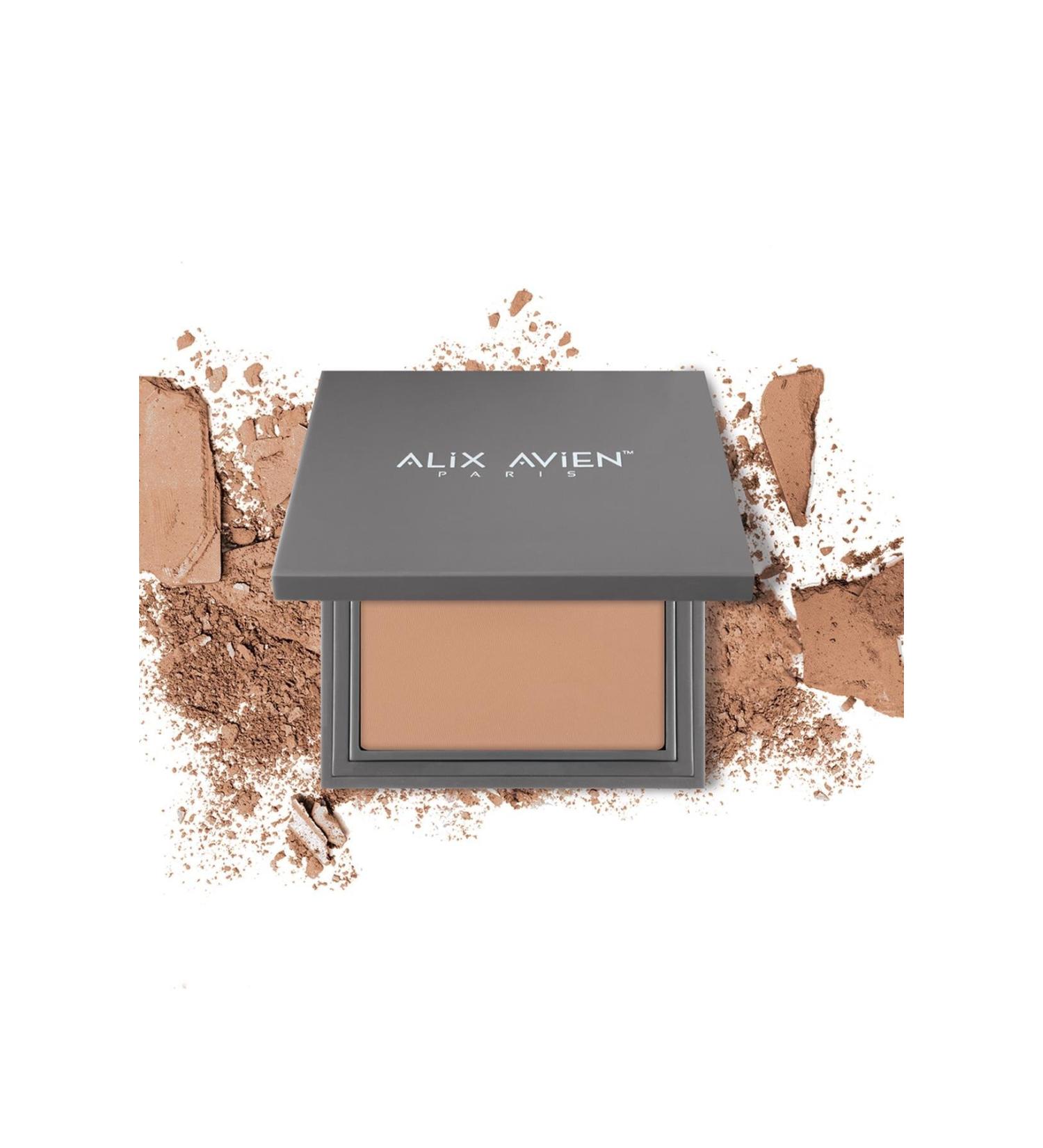 Alix Avien Compact Powder - Up to 12 Hours Longevity - Cool-Neutral Skin Undertone - Compact Powder 11 Caramel - Buy Online on GoSupps.com