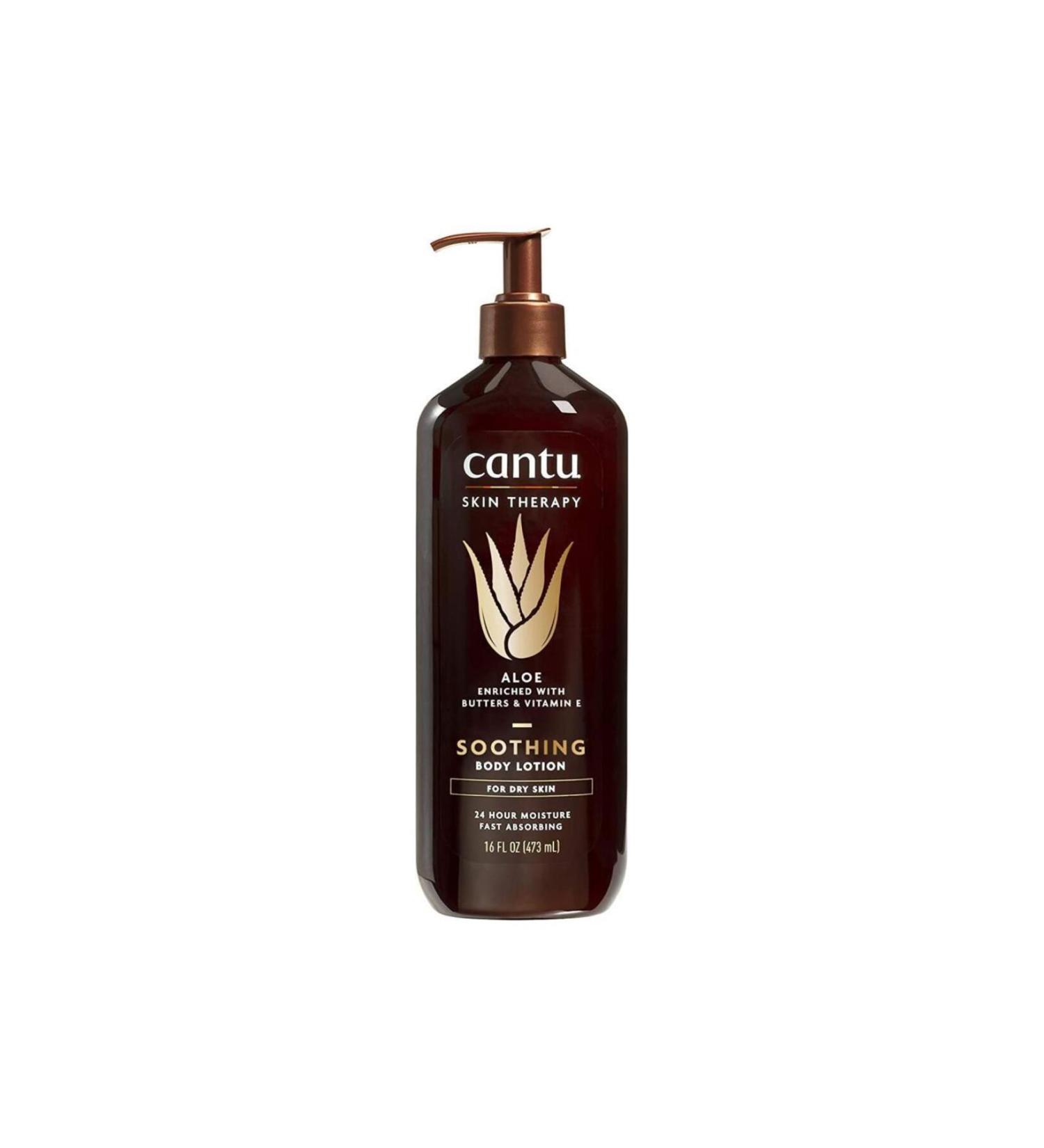 Cantu Skin Therapy Moisturizing Aloe Body Lotion 473 ml - Buy Online on GoSupps.com