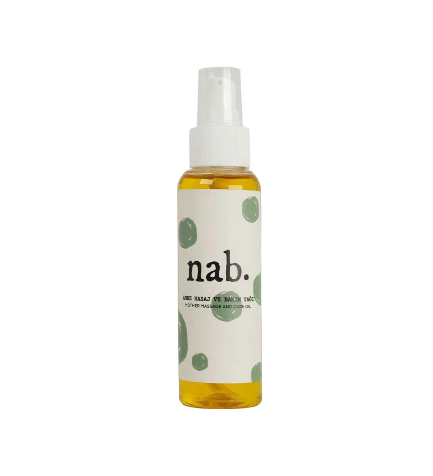 nab. Natural Mother Massage and Care Oil 100 Ml.