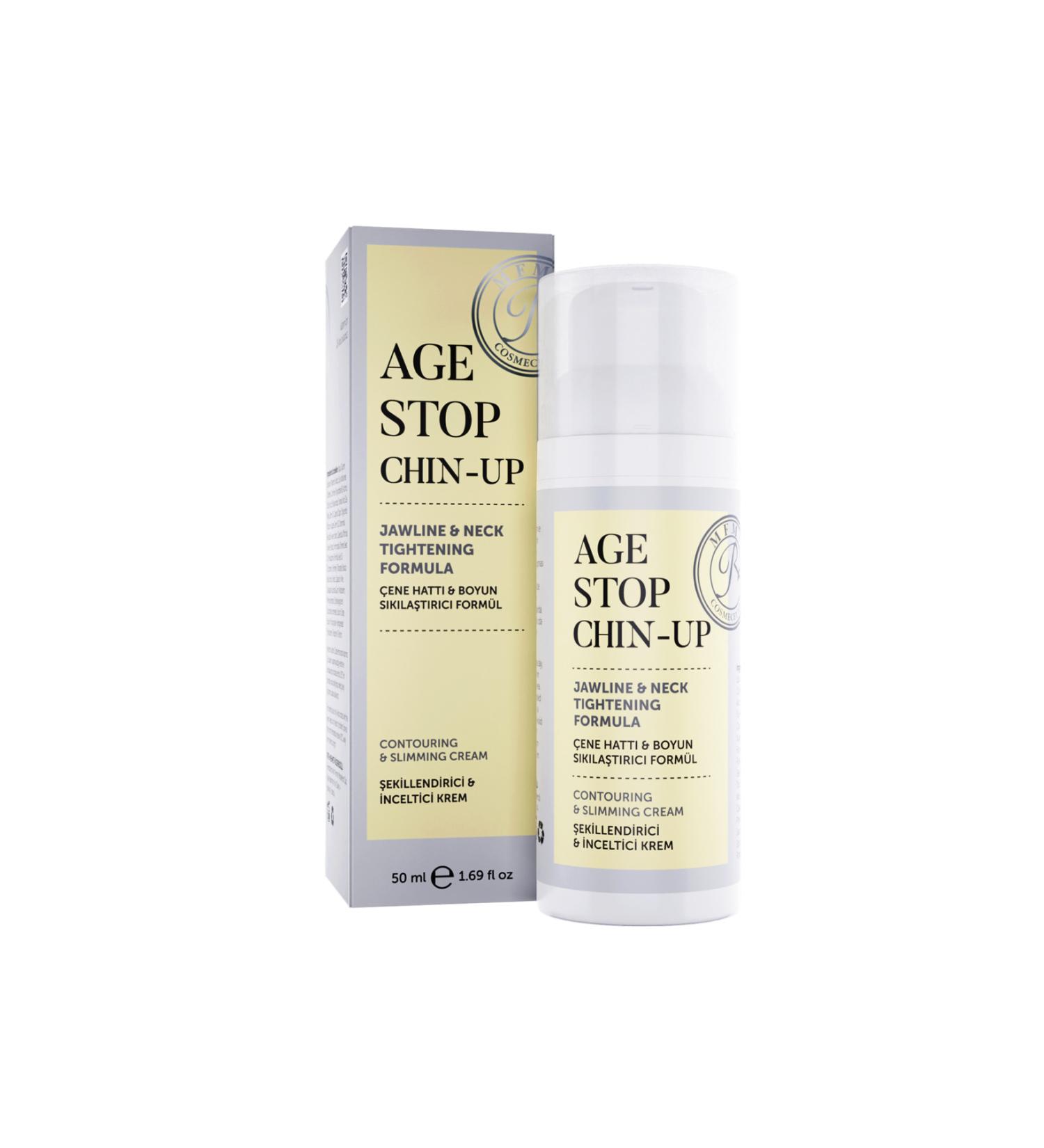 MFM COSMECEUTICALS MFM Age Stop Chin-Up (Jaw Line Neck Firming) Cream - Buy Online on GoSupps.com