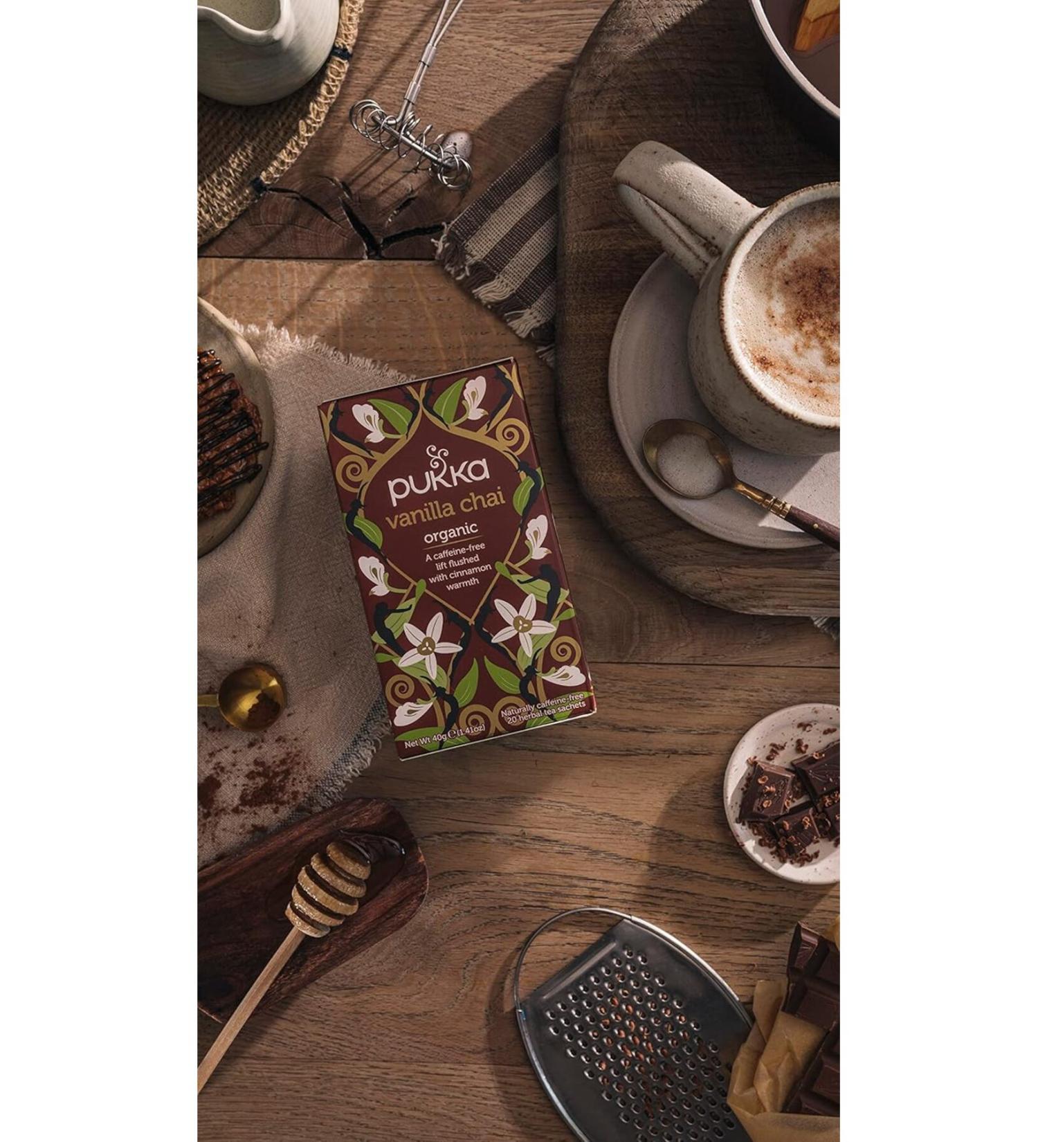 Pukka Vanilla Chai Organic Tea - Buy Online on GoSupps.com