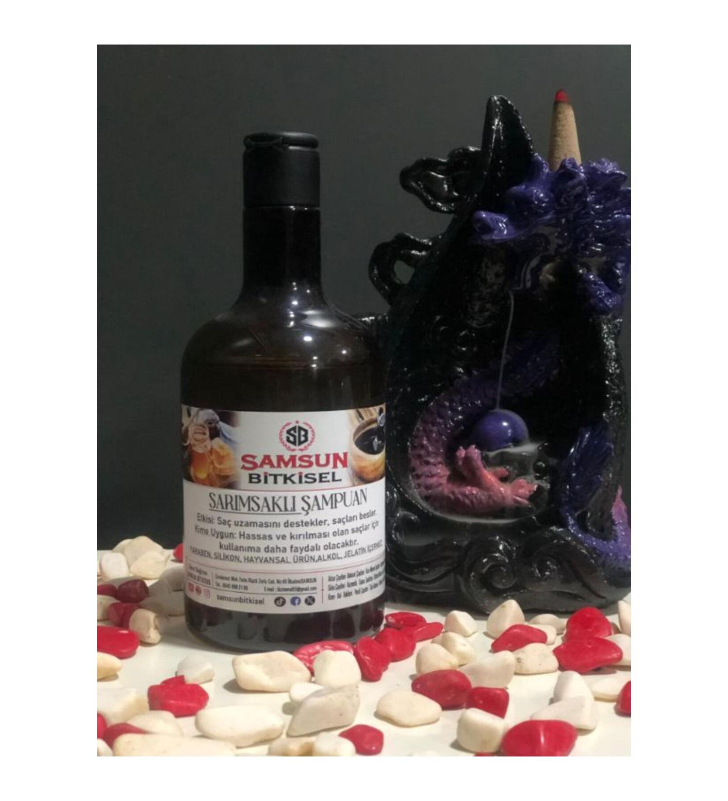 Samsun Herbal Garlic Shampoo 400 ml