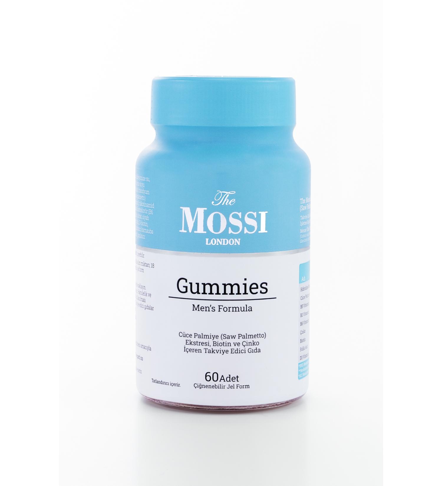 The Mossi London Gummies Chewable Gel Vitamin 60 Pieces