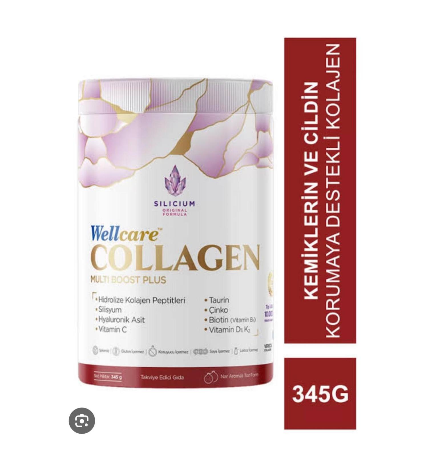 Wellcare COLLAGEN MULTI BOOST PLUS TYPE 1-2-3 POWDER FORM