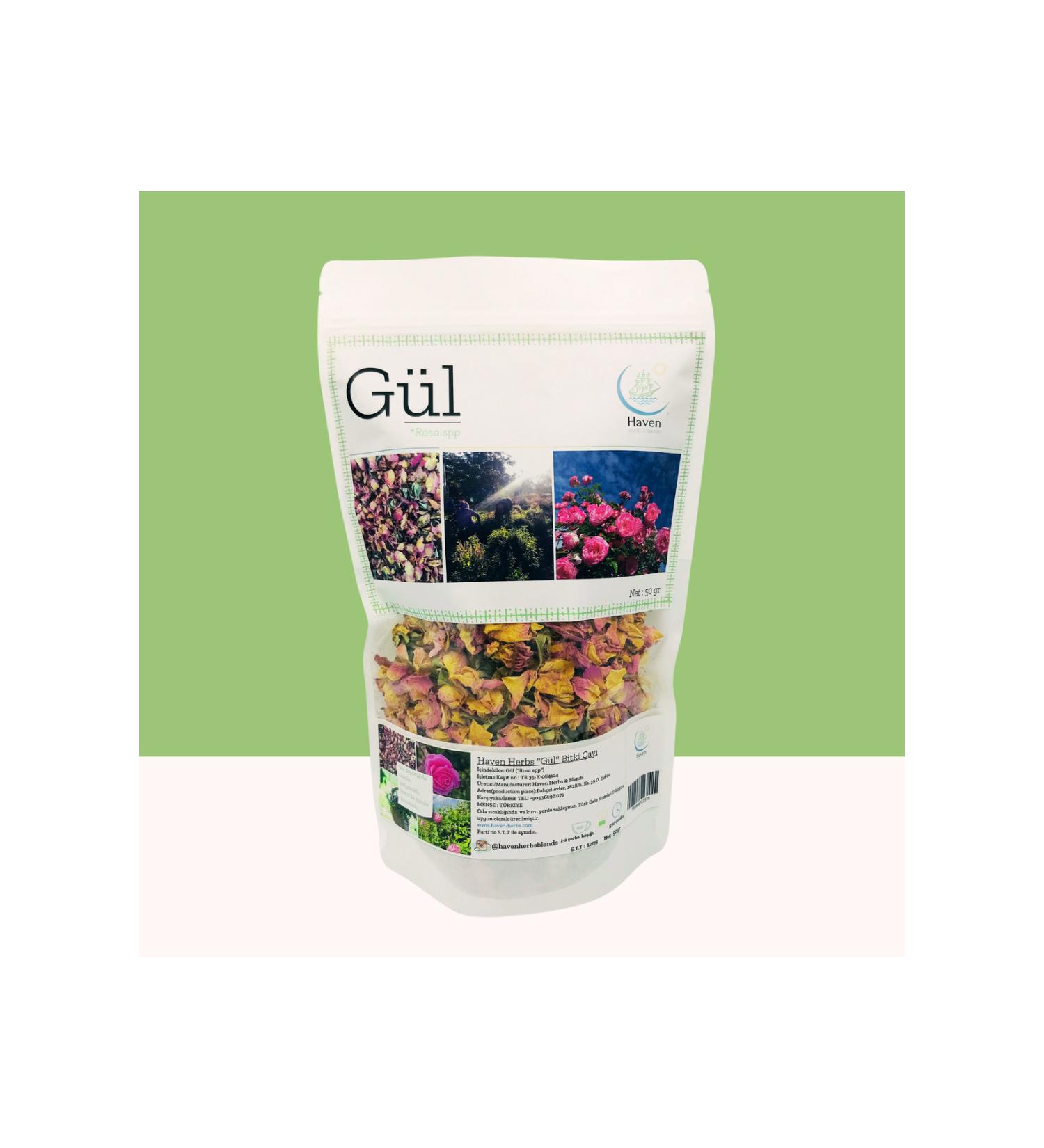 Haven Herbs & Blends Rose Petals 50 gr | Haven Herbs & Blends